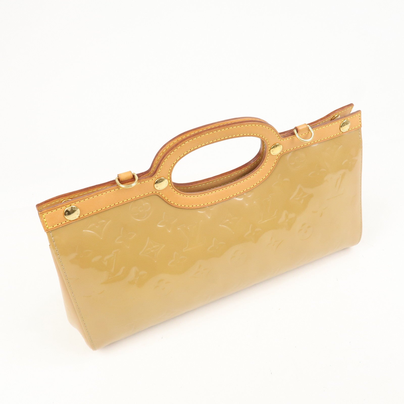 Louis Vuitton Monogram Vernis Roxbury Drive Bag Rose M91391