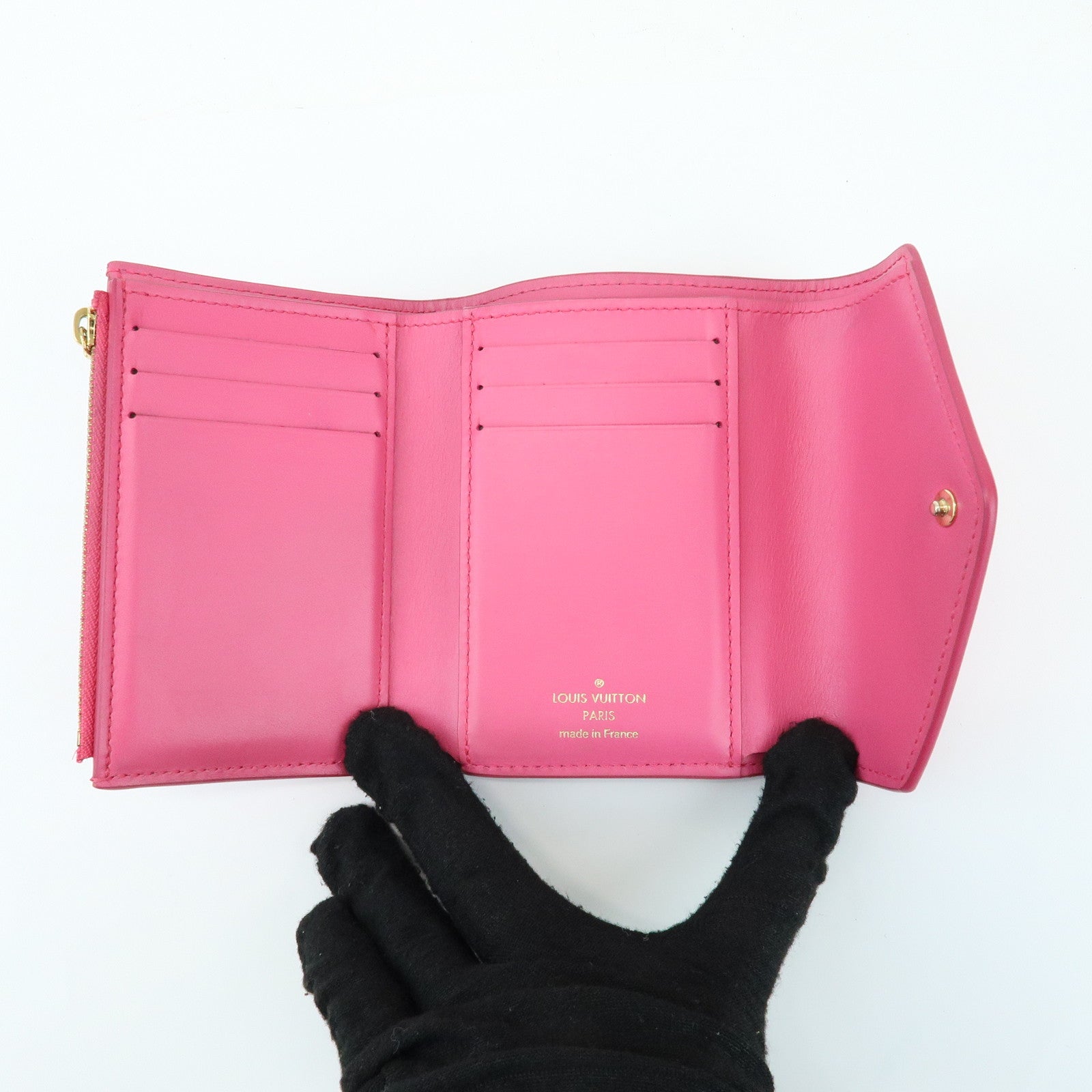 Louis Vuitton Nanogram Portefeuille Victorine Compact Wallet M82234