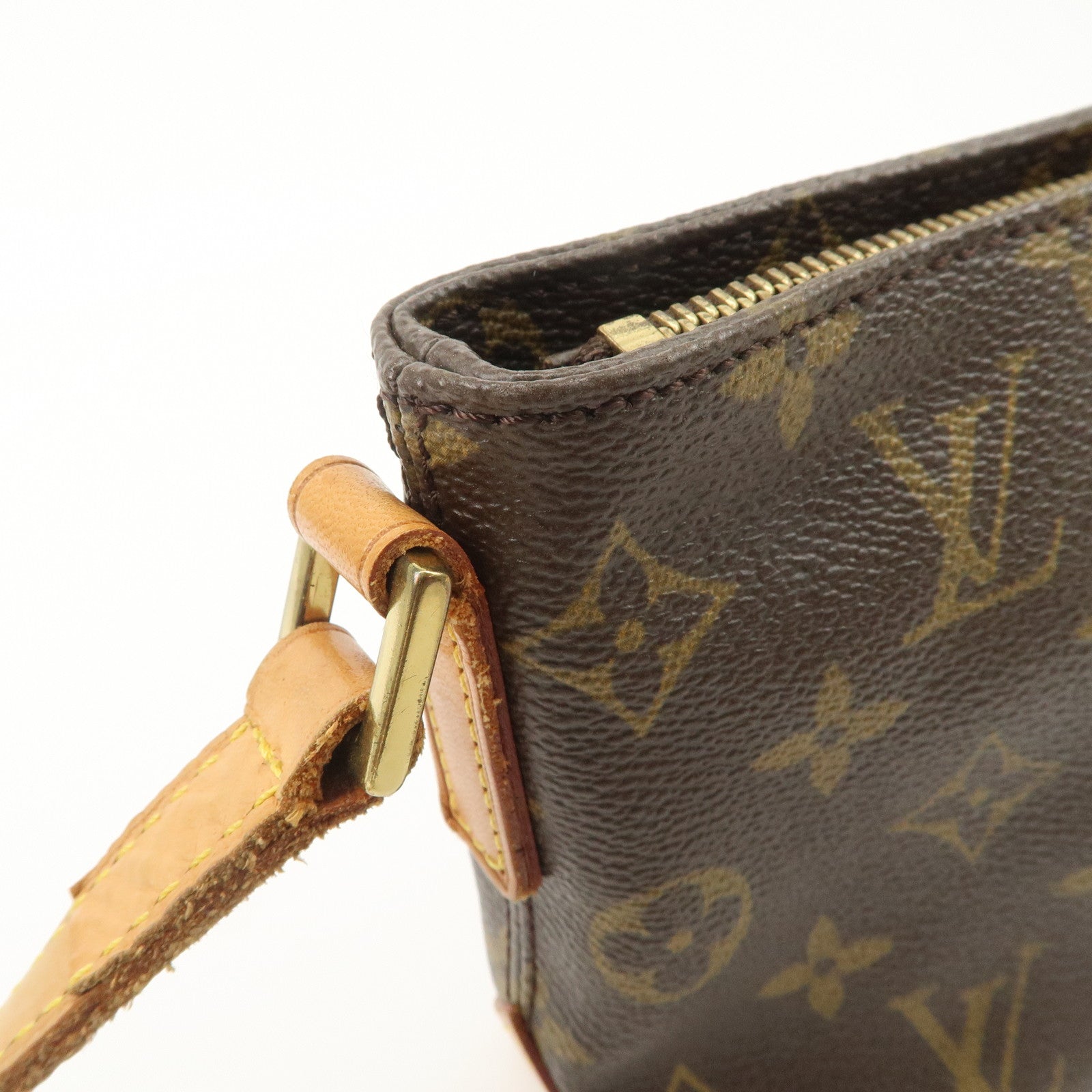 Louis Vuitton Monogram Trotteur Shoulder Bag Brown M51240