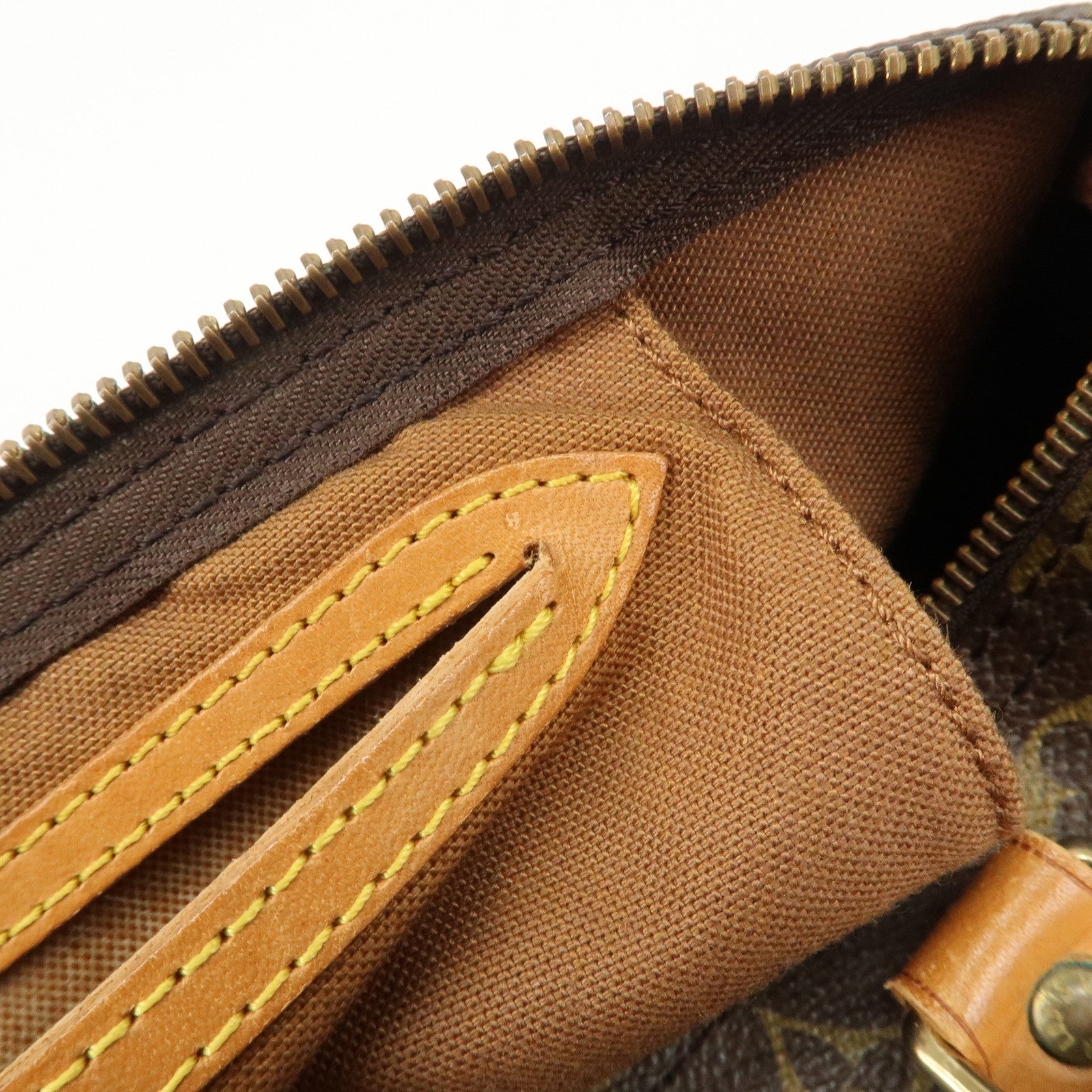 Louis Vuitton Monogram Speedy 30 Hand Bag Boston Bag Brown M41526 Used