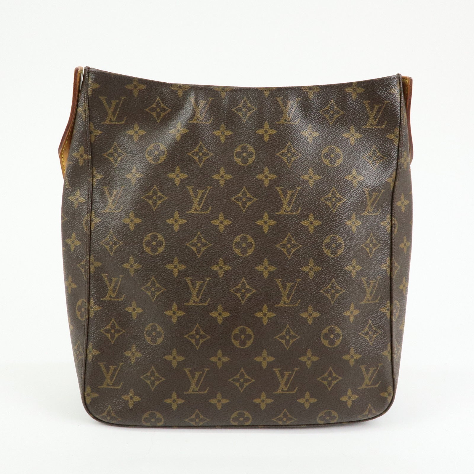 Louis Vuitton Monogram Looping GM Shoulder Bag Brown M51145