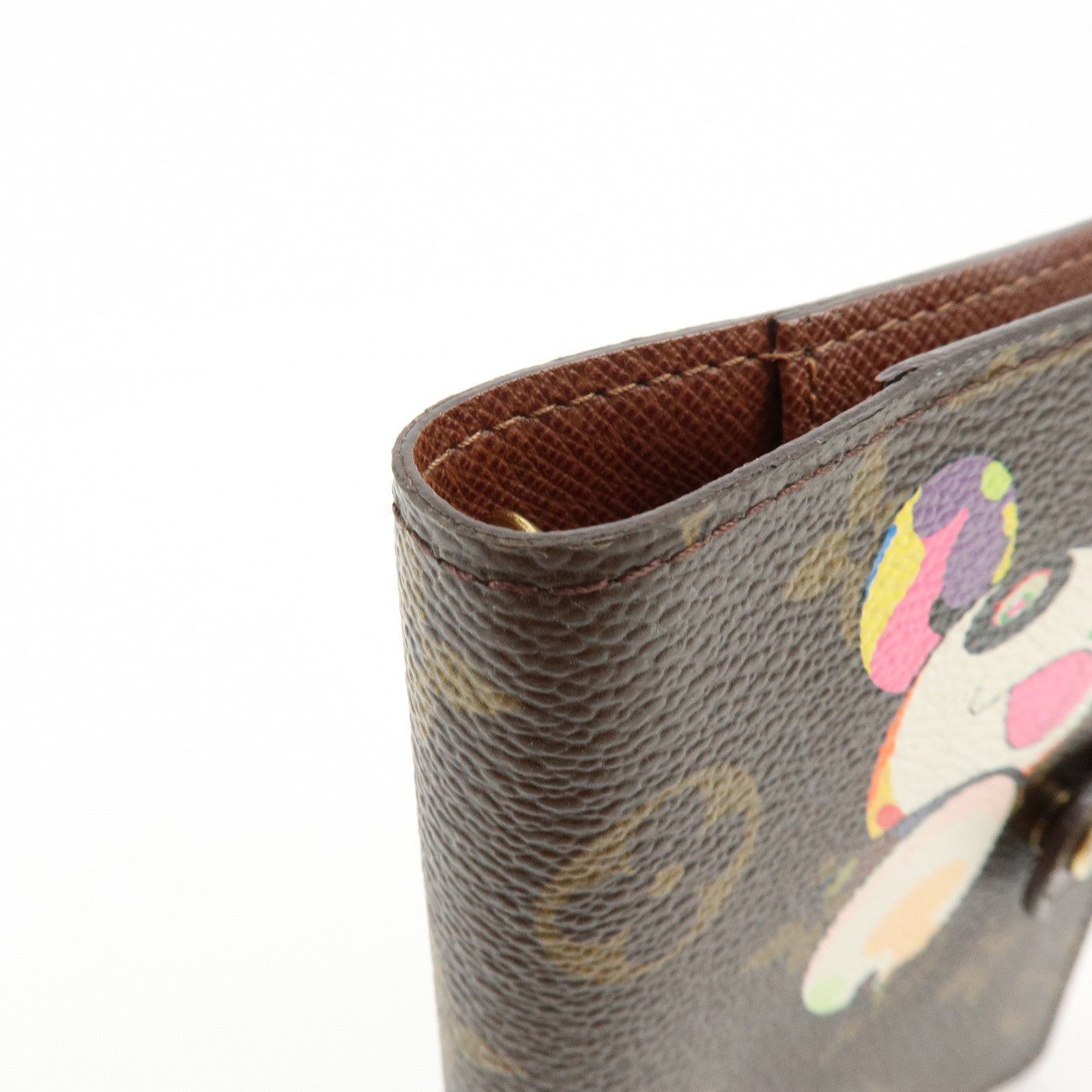 Louis Vuitton Monogram Panda Agenda PM Planner Cover Brown R20011