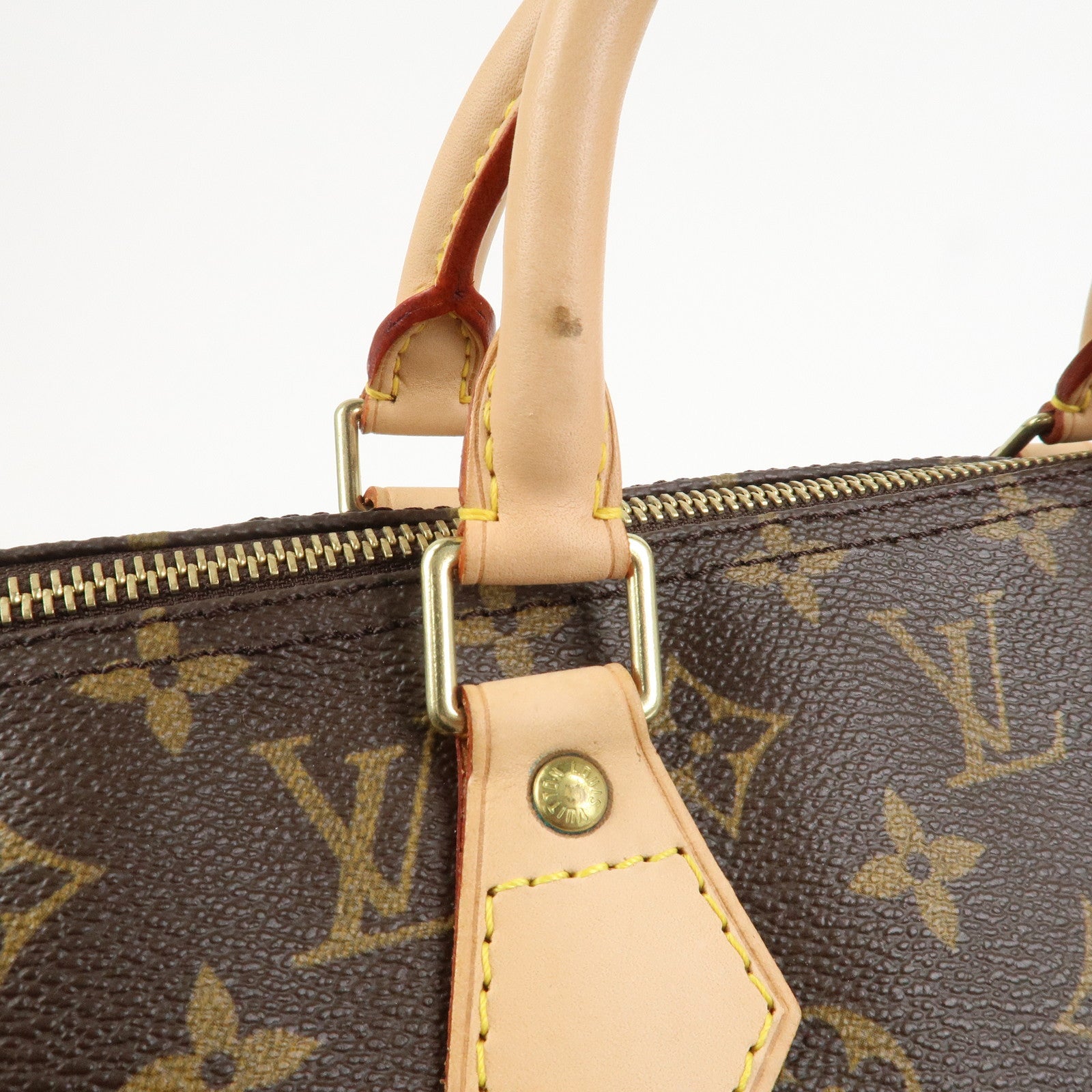 Louis Vuitton Monogram Speedy 40 Hand Bag Boston Bag M41522
