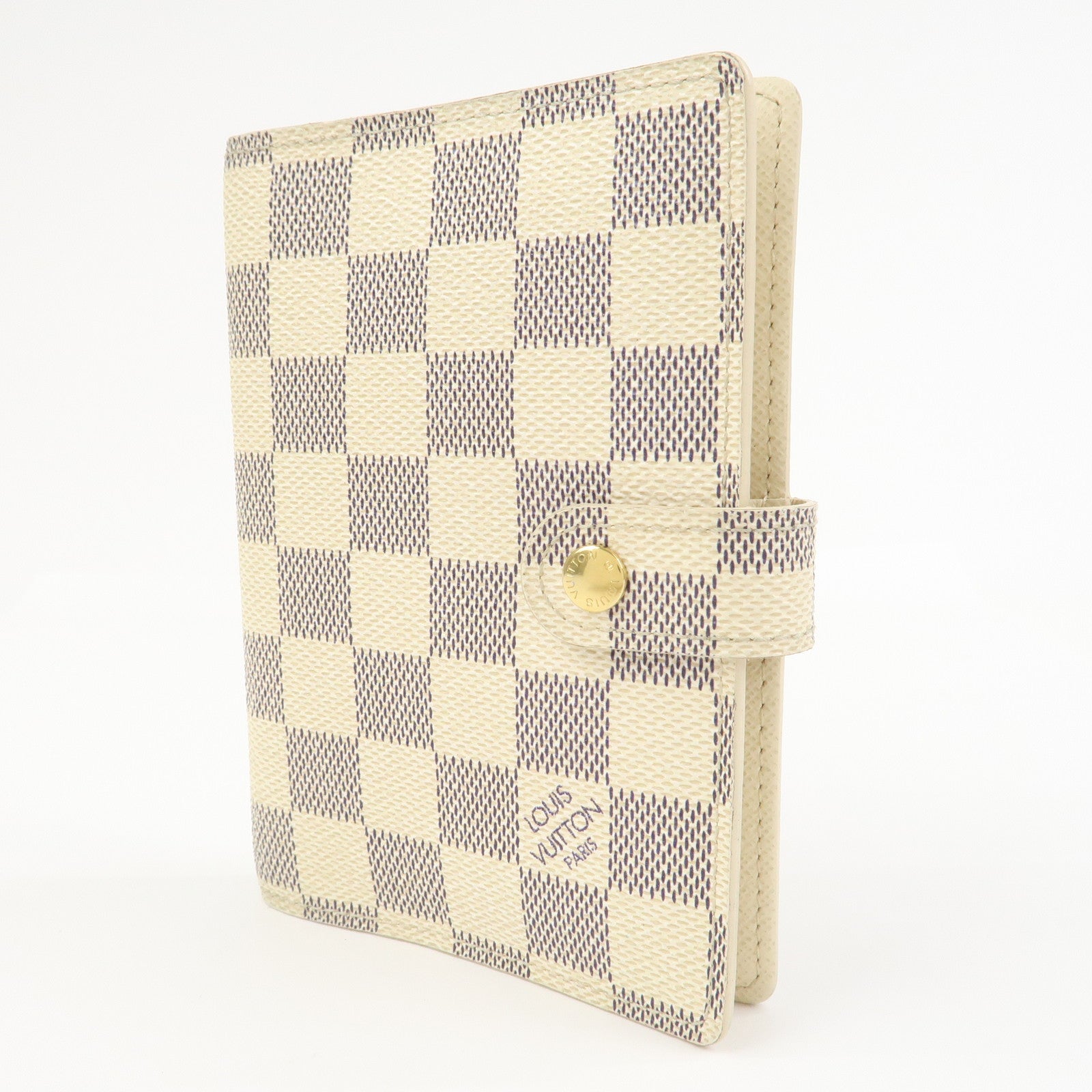 Louis Vuitton Damier Azur Agenda PM Planner Cover R20706