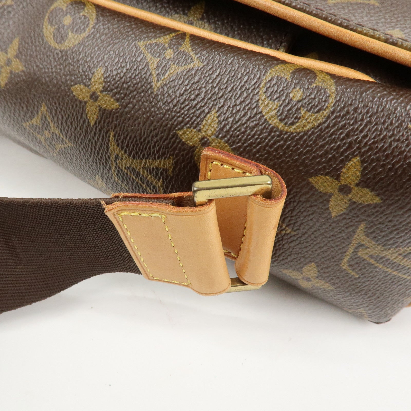 Louis Vuitton Monogram Abbesses Messenger Bag Brown M45257