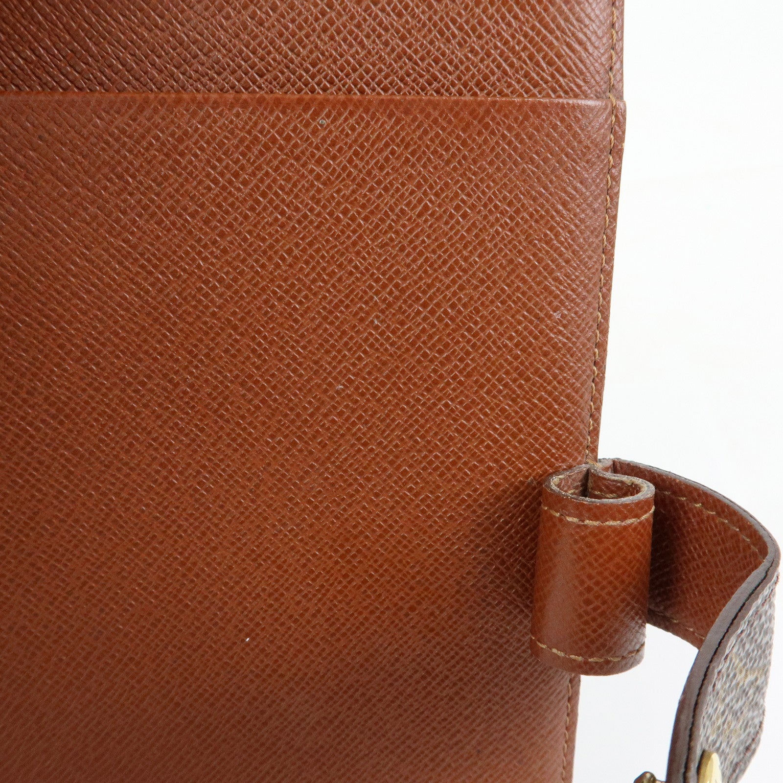 Louis Vuitton Monogram Agenda MM Planner Cover Brown R20105