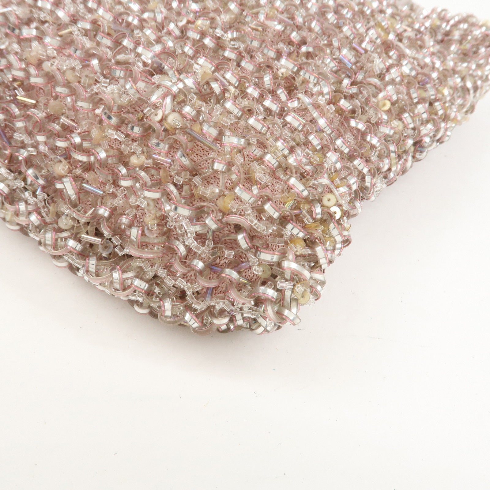ANTEPRIMA PVC Hand Bag Tote Bag Clear Pink