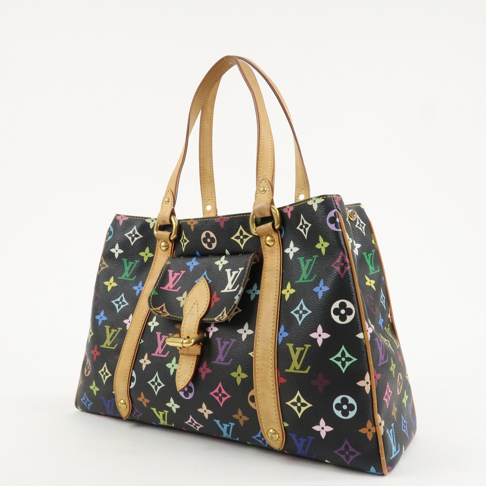 Louis Vuitton Monogram Multicolor Aurelia MM Shoulder Bag M40095 Used