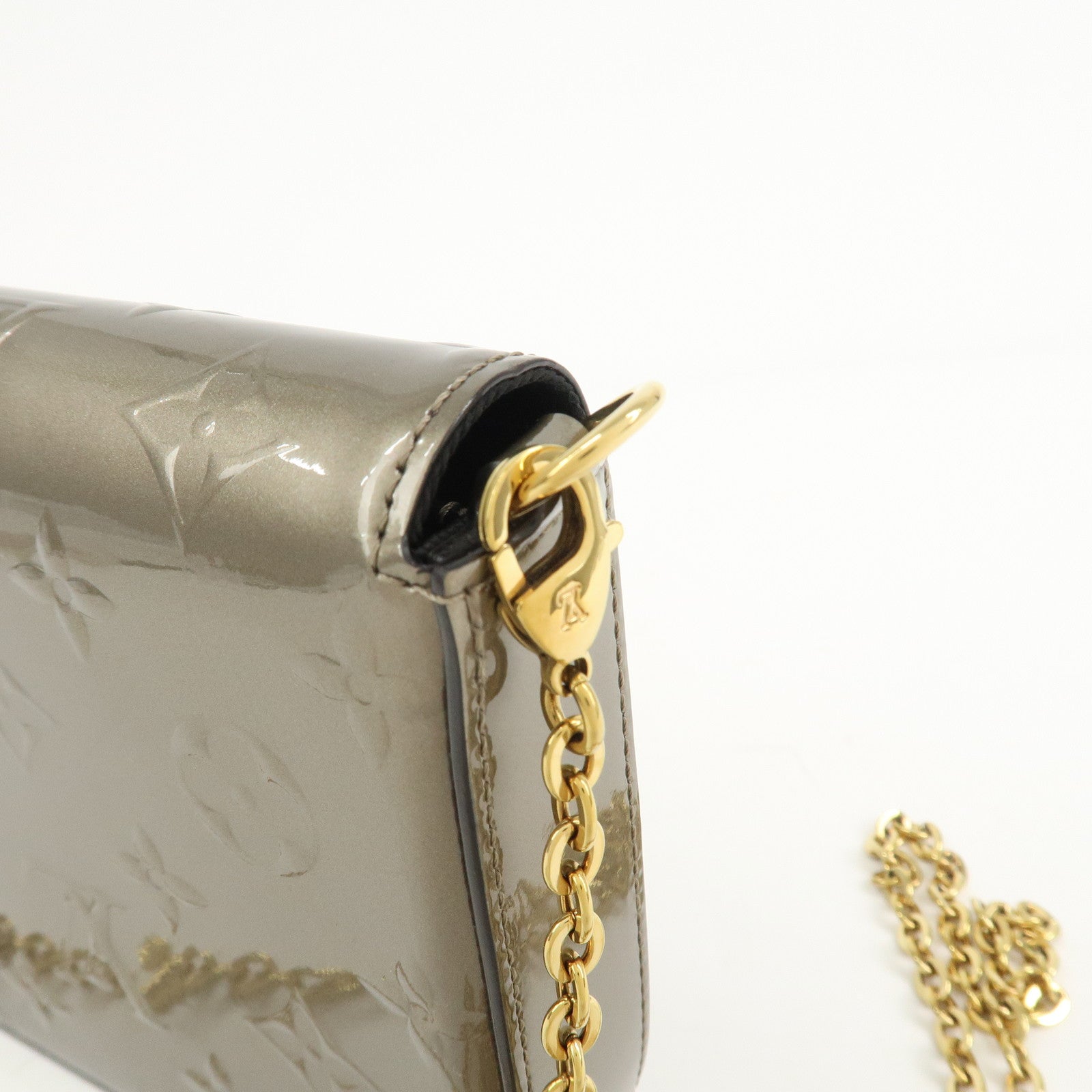 Louis Vuitton Monogram Vernis Leather Pochette Felicie M68648