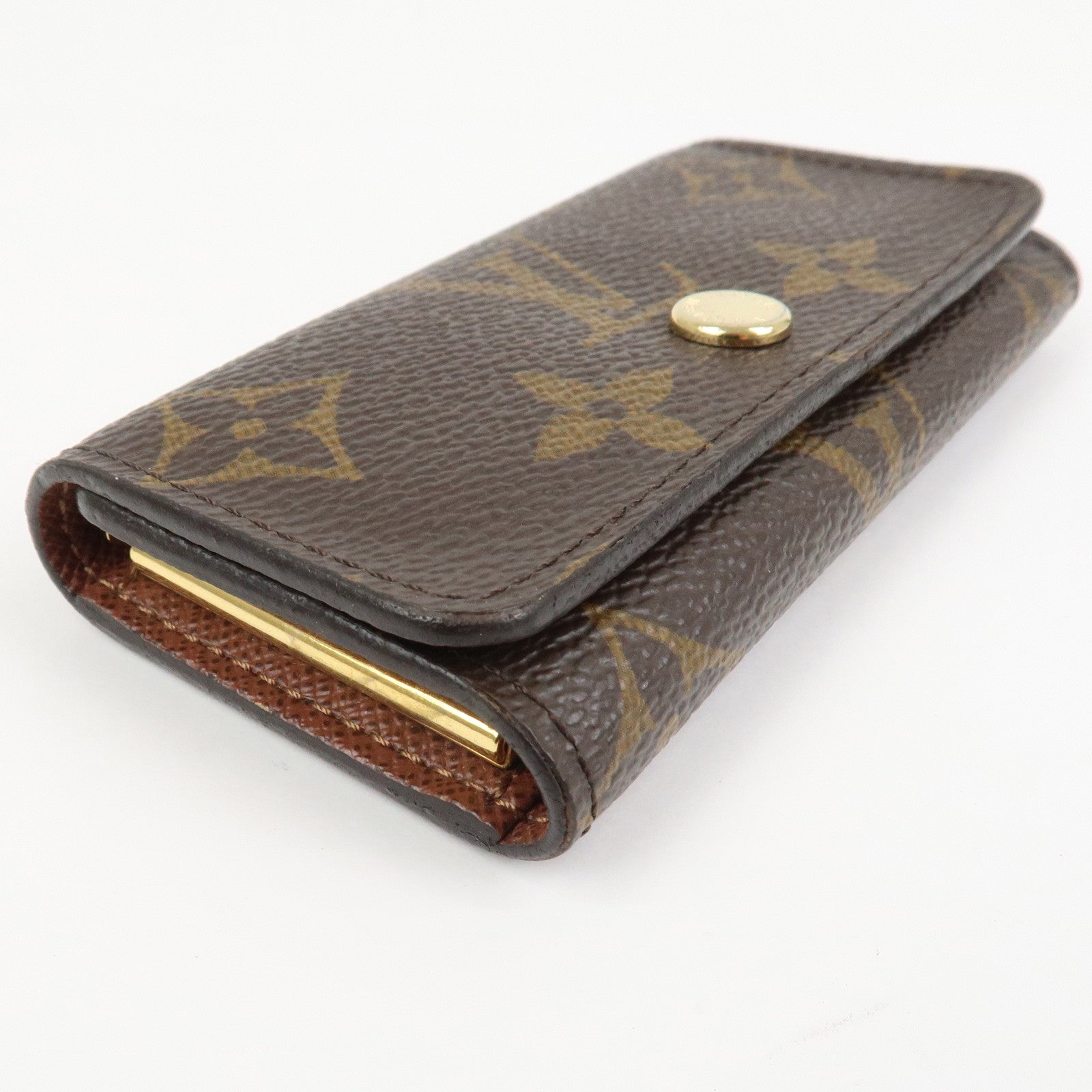 Louis Vuitton Monogram Multicles 4 Key Case Key Holder Brown M69517