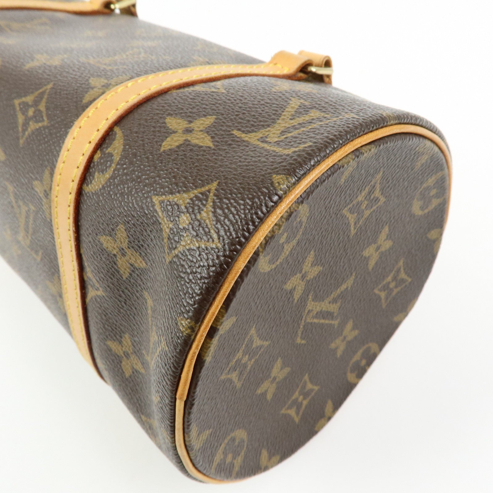 Louis Vuitton Monogram Papillon 26 Hand Bag Brown M51386
