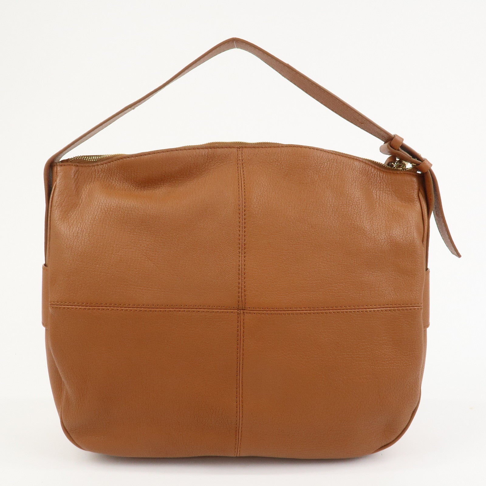Chloe See By Chloe Hana Suede Leather Shoulder Crossbody Bag Brown