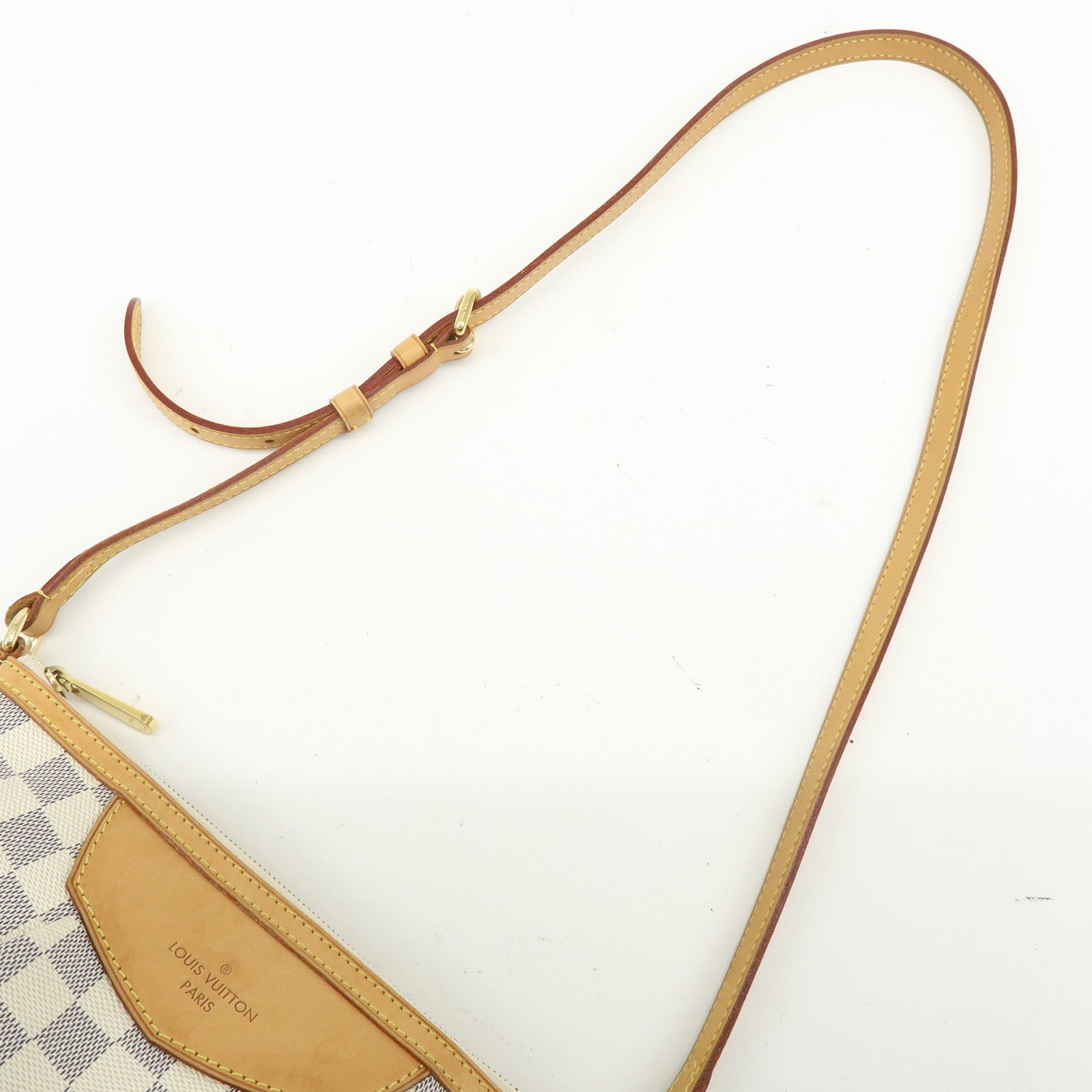 Louis Vuitton Damier Azur Siracusa PM Shoulder Crossbody Bag M41113