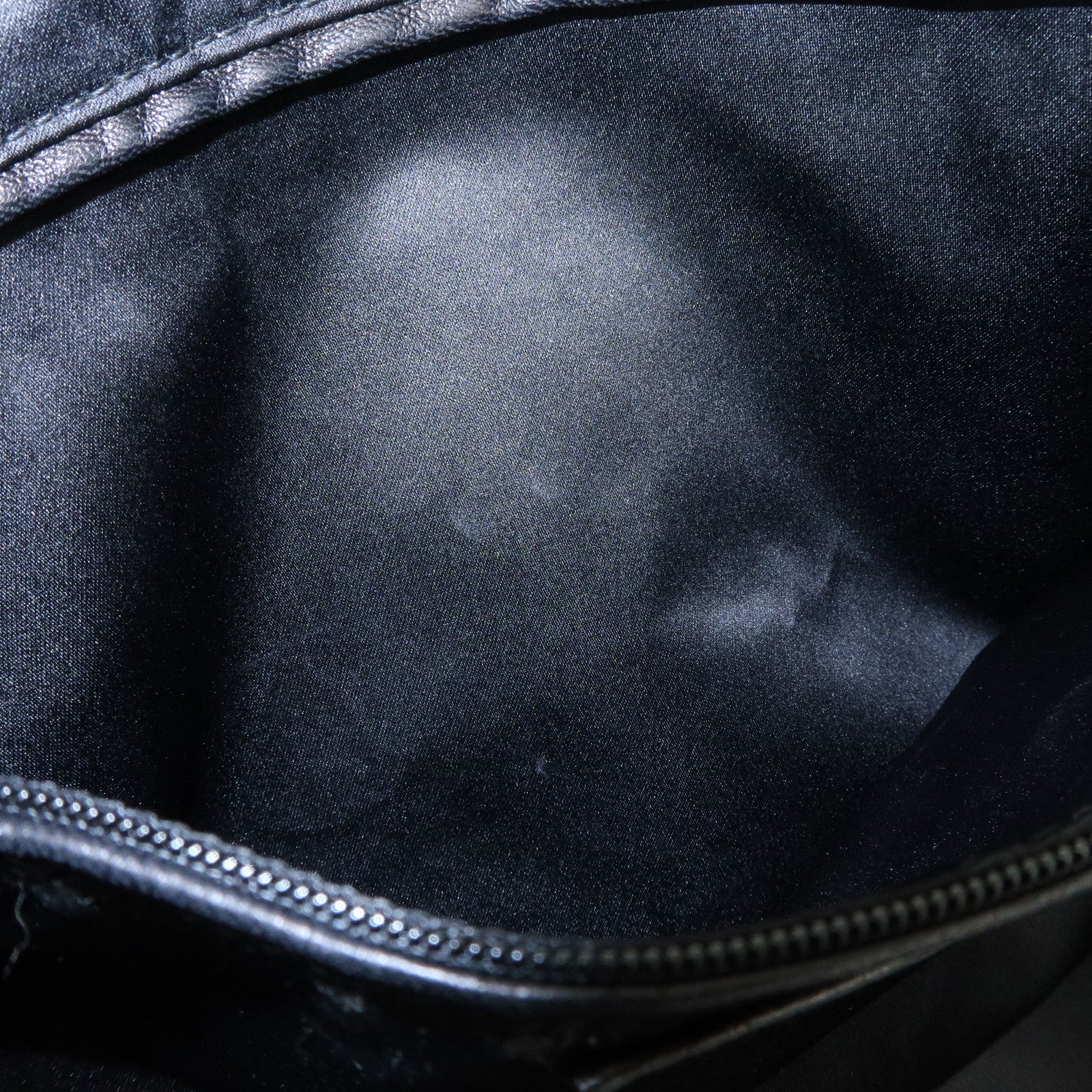 Saint Laurent Kahala Canvas Leather Tote bag Shoulder Bag Black Used
