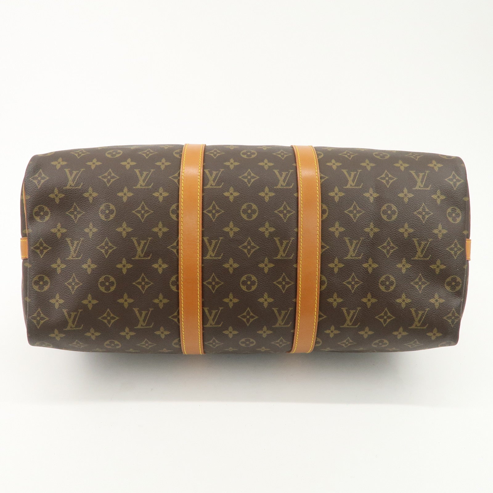 Louis Vuitton Monogram Keep All 50 Bandouliere Boston Bag M41416