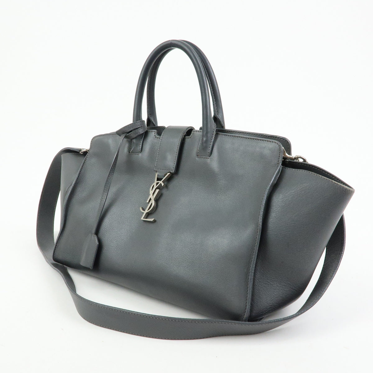 SAINT LAURENT PARIS Casandra Leather 2Way Hand Shoulder Bag 436832