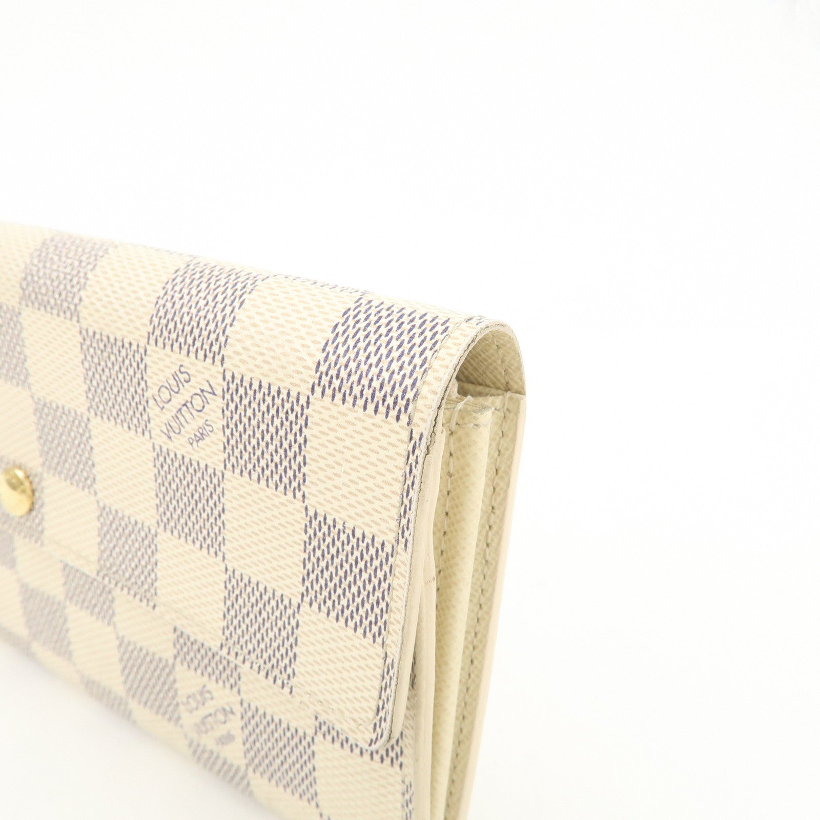 Louis Vuitton Damier Azur Portefeuille Sarah Long Wallet N61735