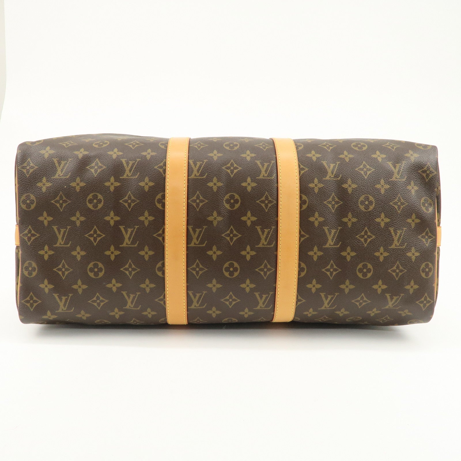 Louis Vuitton Monogram Keep All Bandouliere 50 Boston Bag M41416
