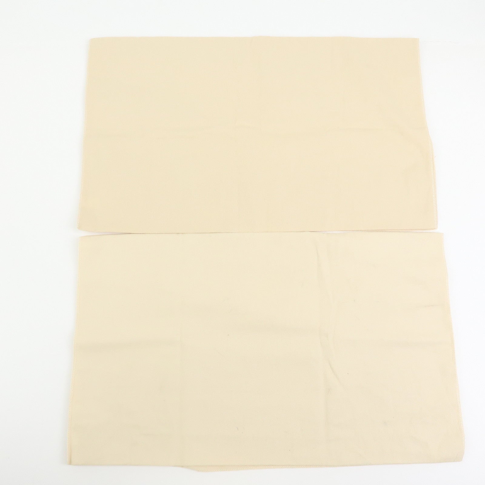 Louis Vuitton Set of 10 Dust Bag Storage Bag Flap Style Beige