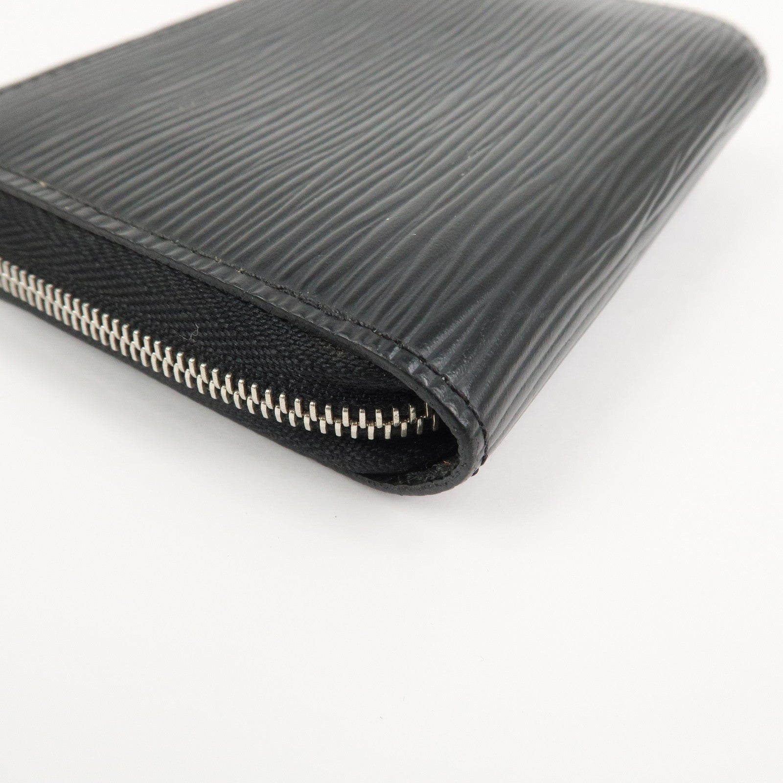 Louis Vuitton Epi Leather Zippy Coin Case Wallet Noir M60152