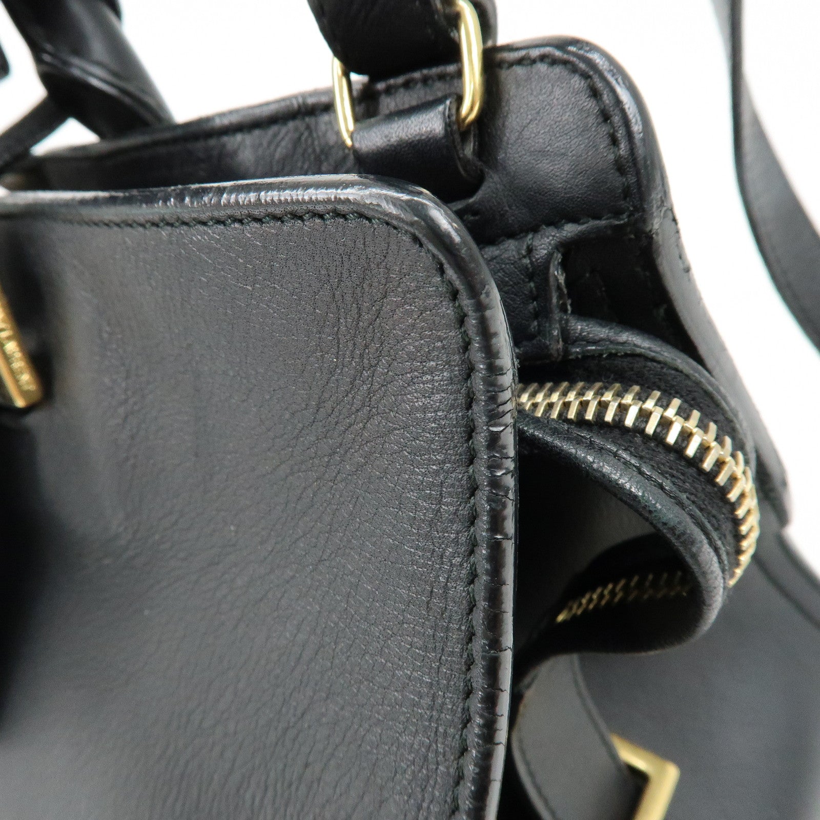 SAINT LAURENT PARIS Petit Cabas Y Line Leather 2Way Bag 311210
