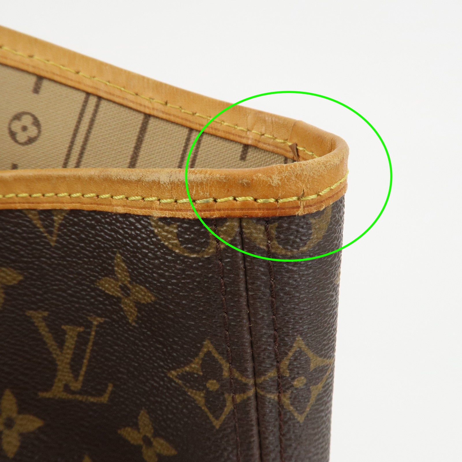 Louis Vuitton Monogram Neverfull GM Tote Bag Brown M40157