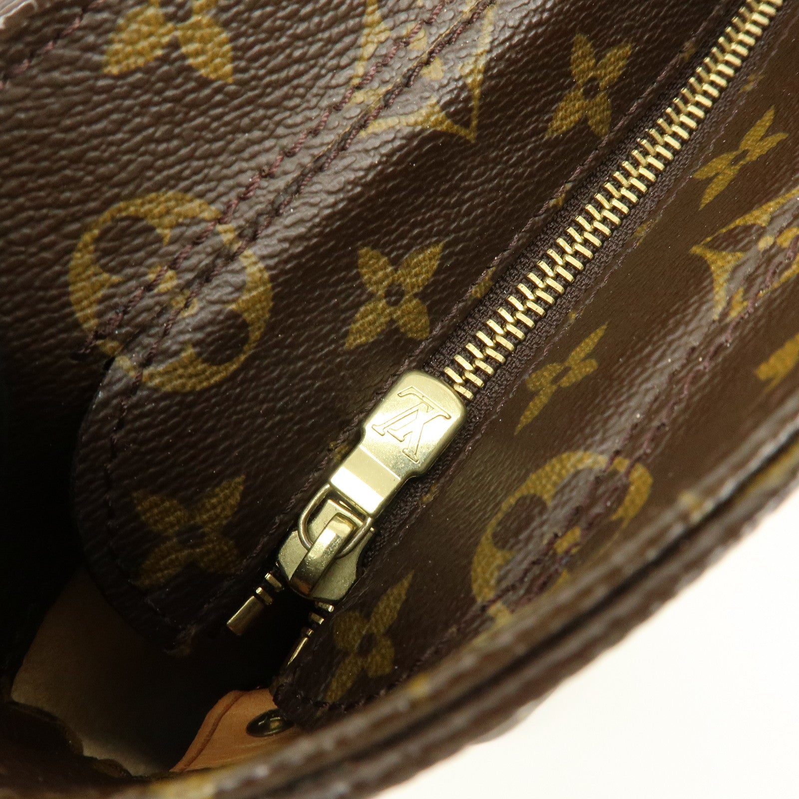 Louis Vuitton Monogram Luco Tote Bag Shoulder Bag Brown M51155