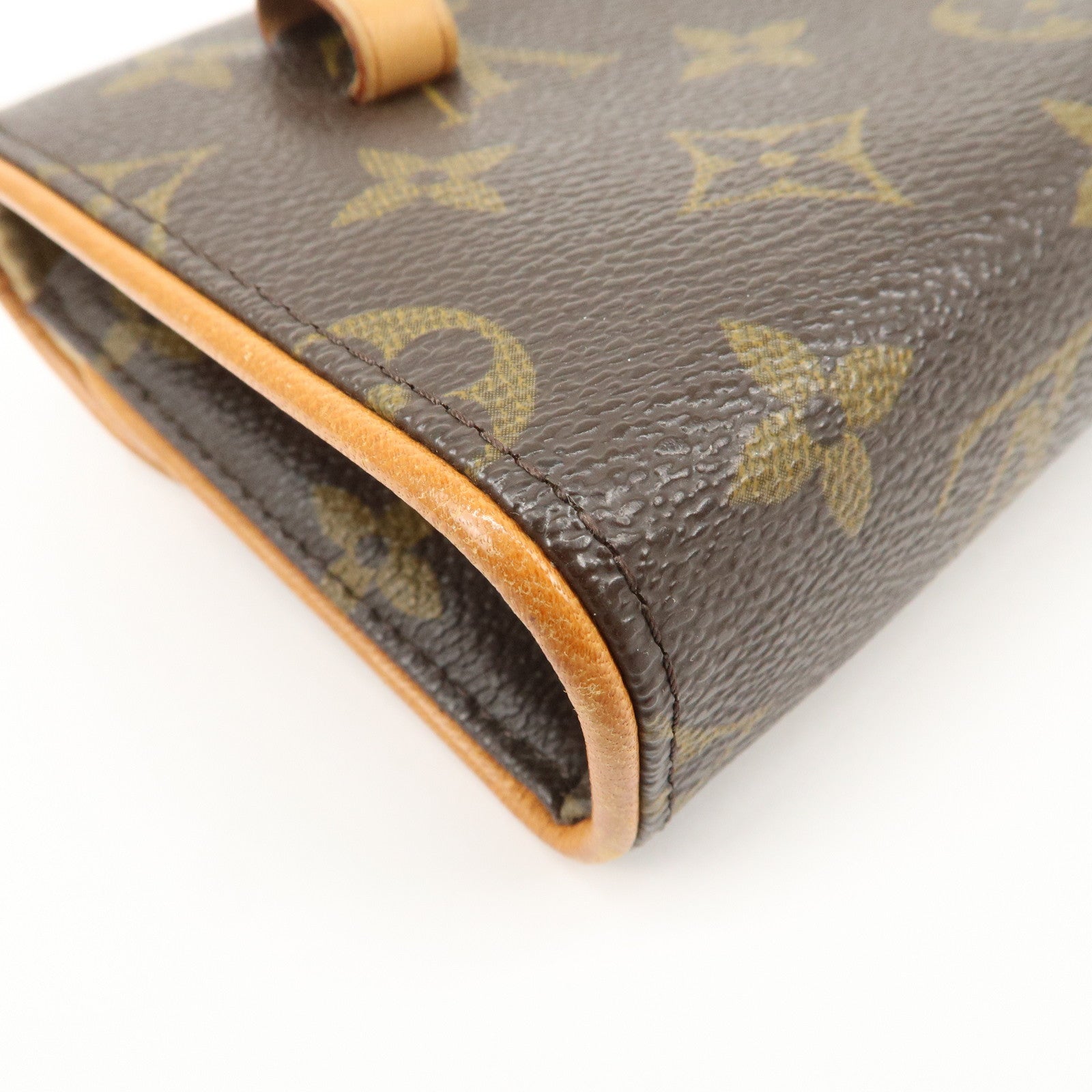 Louis Vuitton Monogram Pochette Florentine Waist Bag Belt M51855 Used
