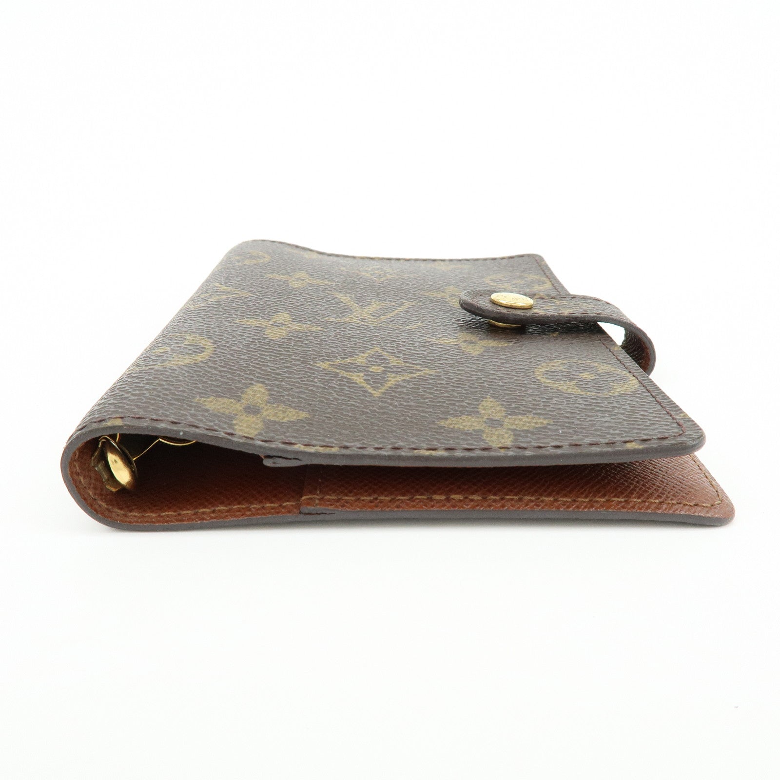 Louis Vuitton Monogram Agenda PM Planner Cover Brown R20005