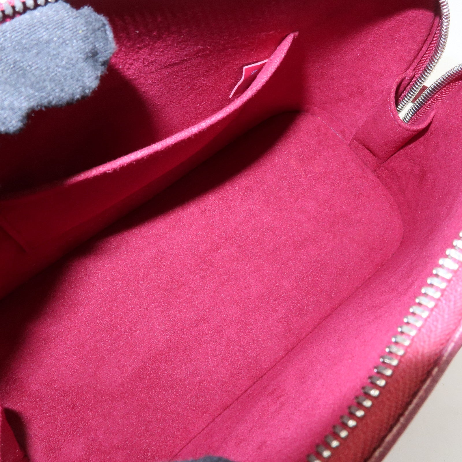 Louis Vuitton Epi Alma BB Hand Bag Shoulder Bag Fuchsia M40851