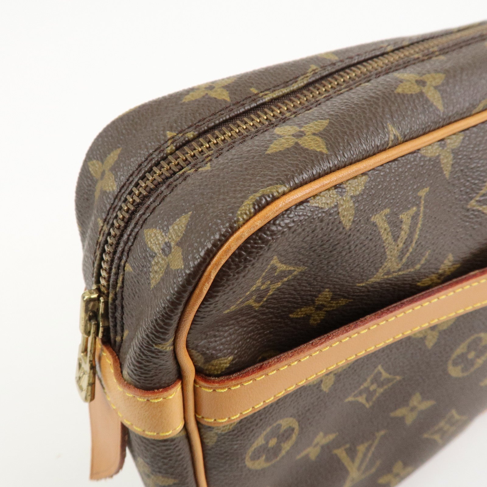 Louis Vuitton Monogram Compiegne 28 Pouch Clutch Bag M51845 Used