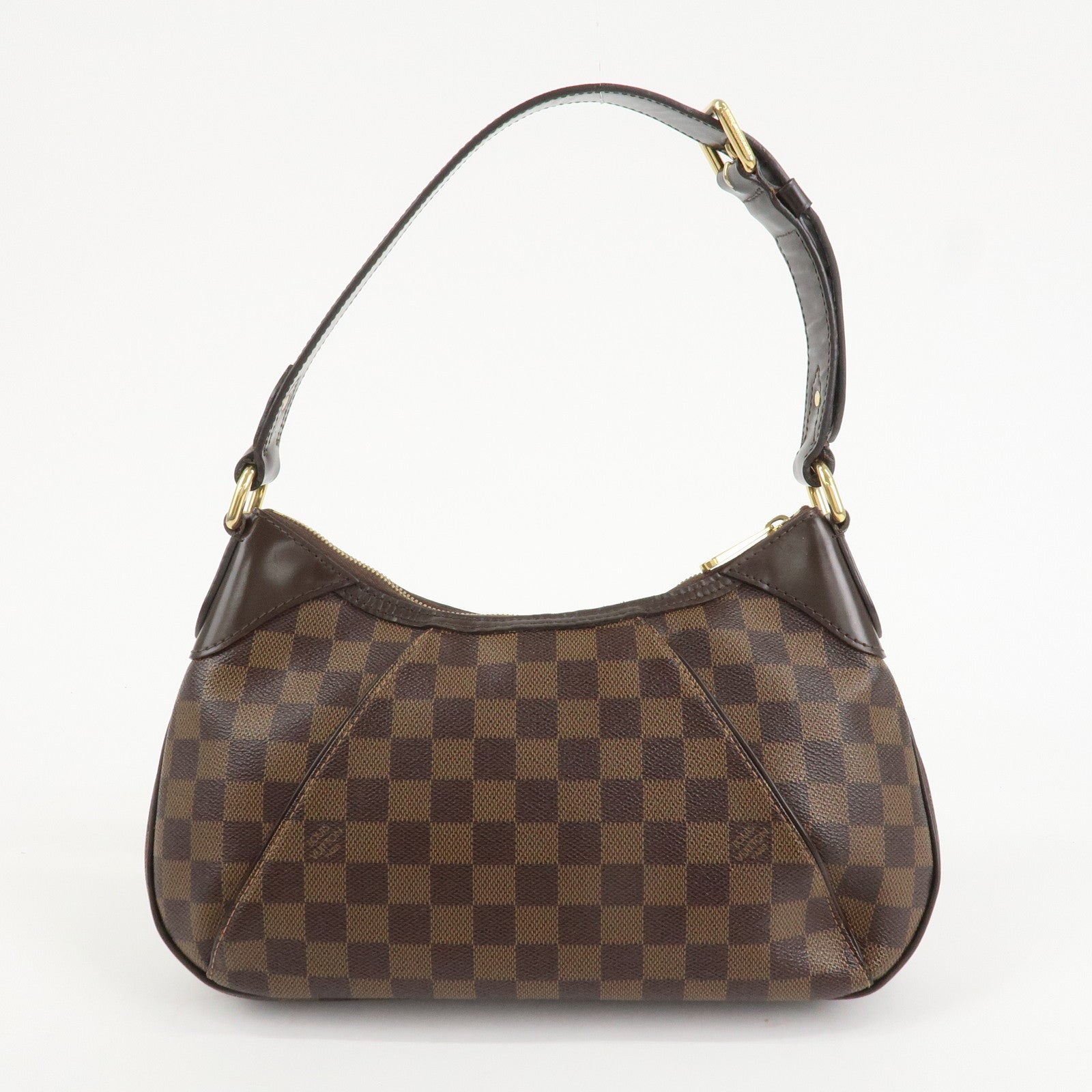 Louis Vuitton Damier Thames PM Shoulder Bag Hand Bag N48180 Used