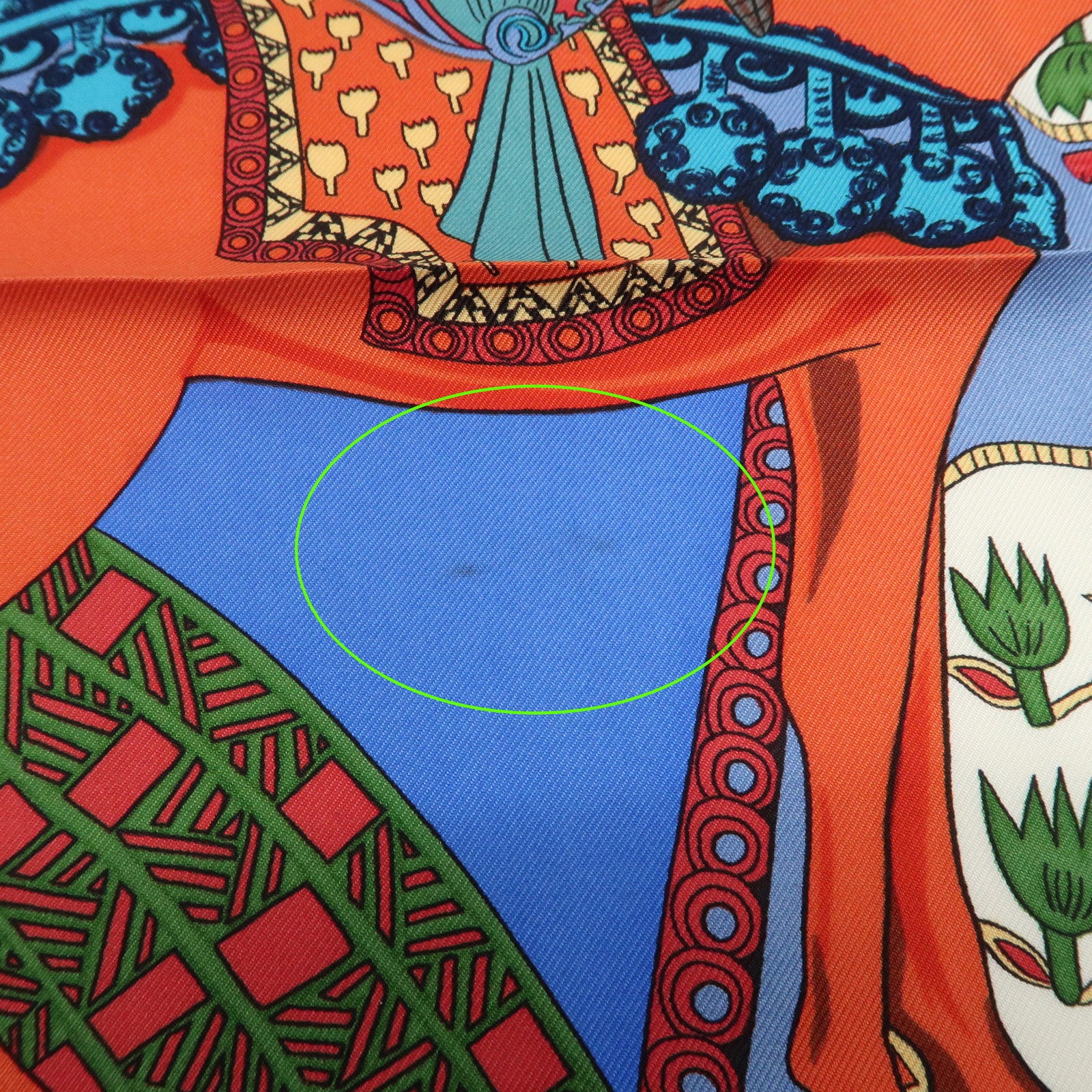 HERMES - Silk Blue Multicolor -