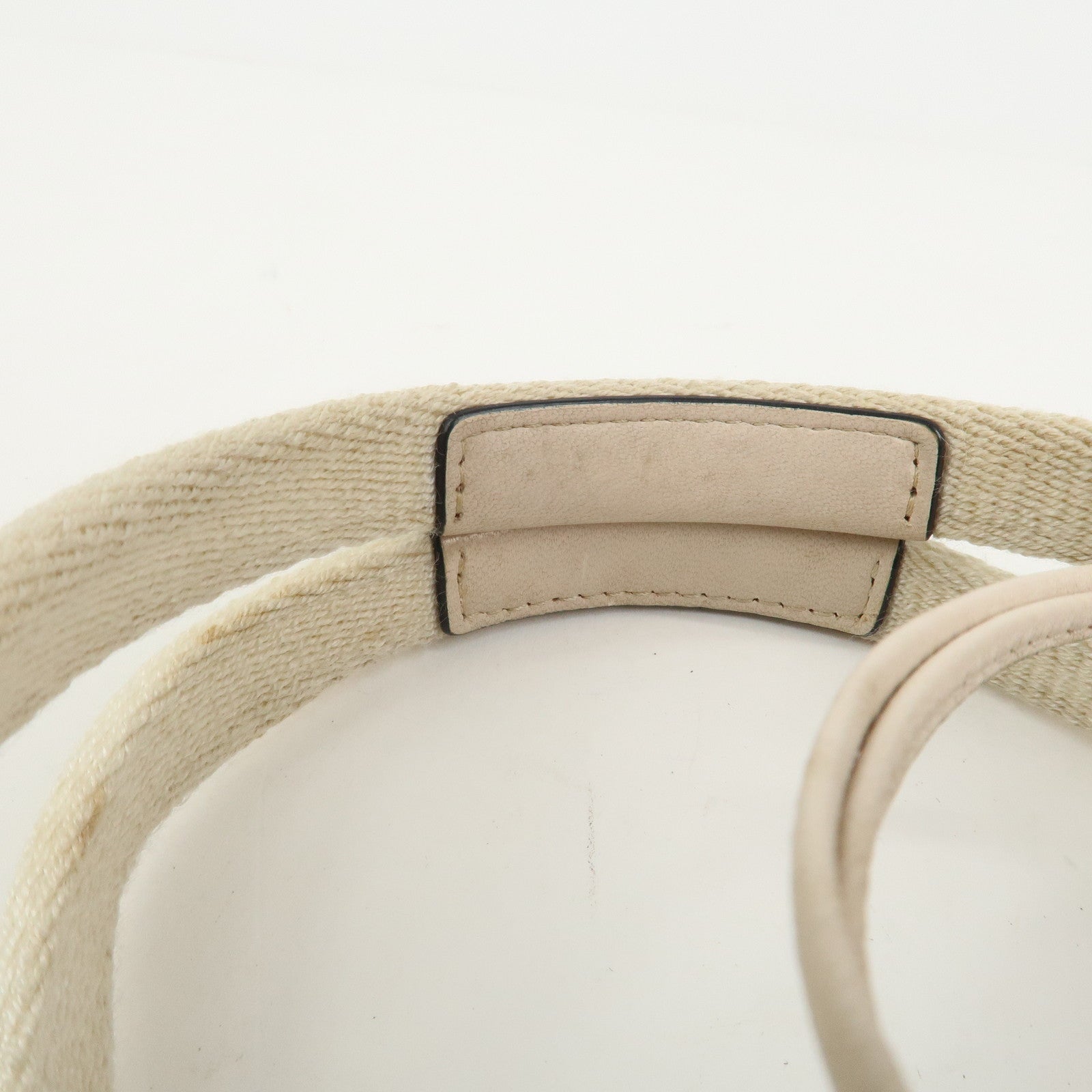LOEWE Anagram Logo Canvas 2WAY Bag Shoulder Bag Hand Bag Gray