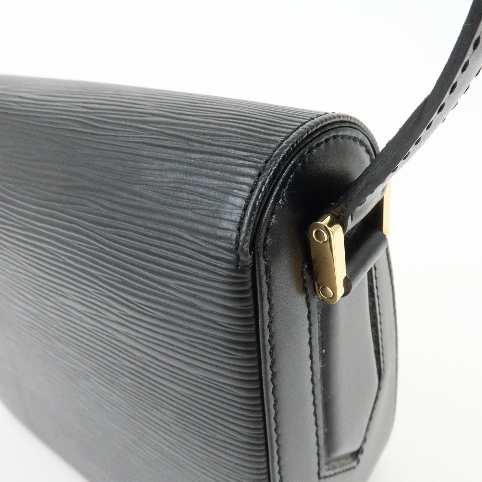 Louis Vuitton Epi Buci Shoulder Bag Hand Bag Noir M52202