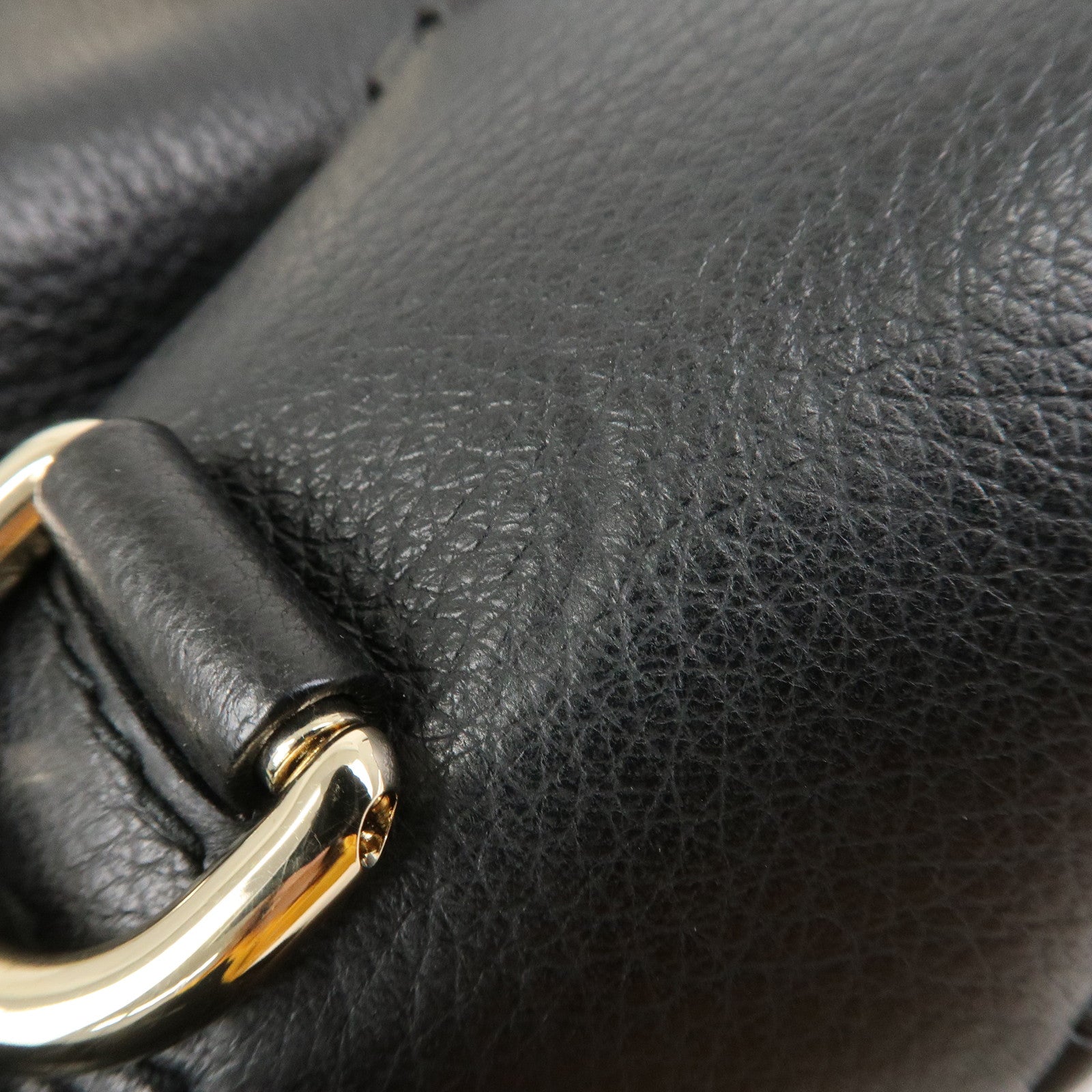 GUCCI New Jackie Leather 2Way Shoulder Hand Bag Brown 246907