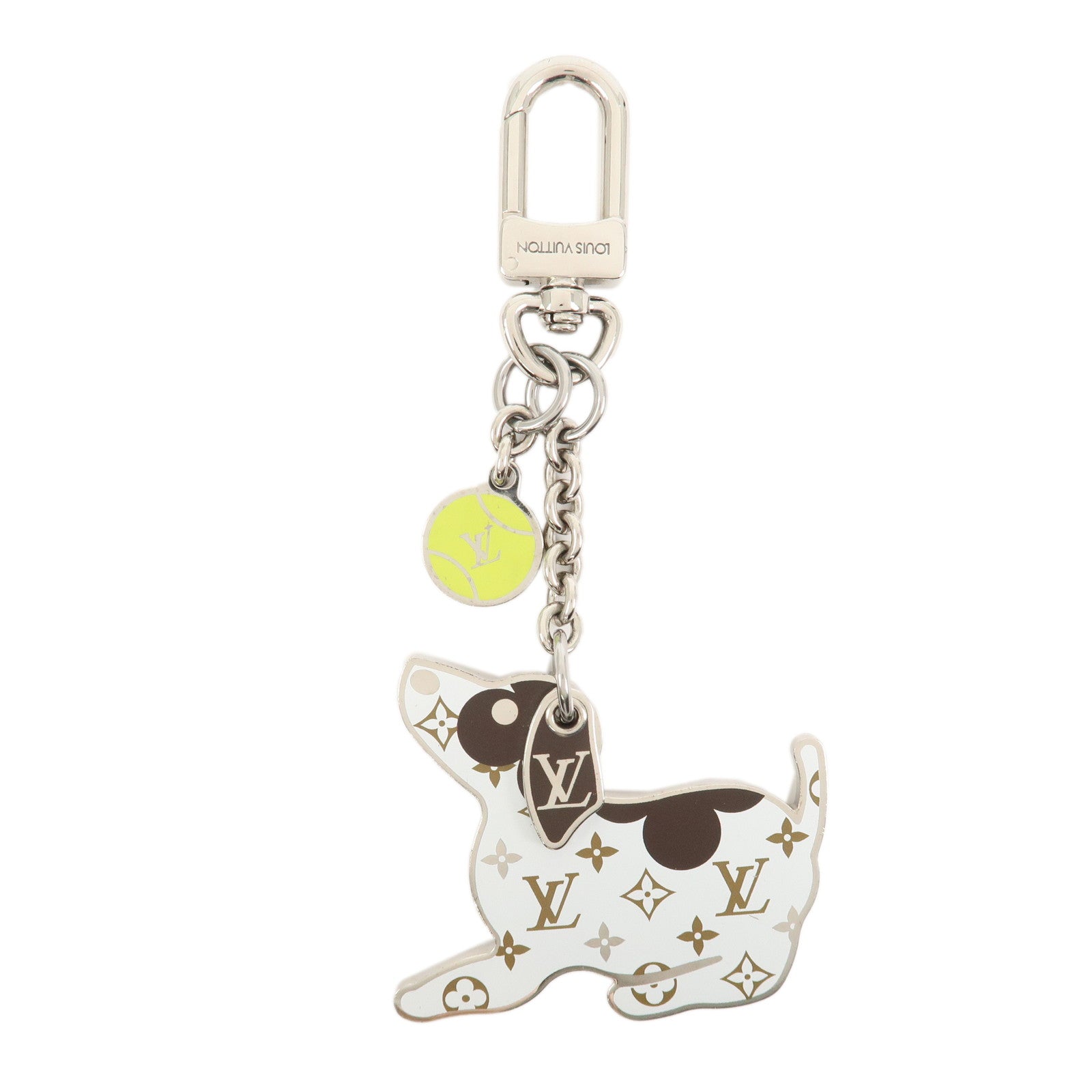 Louis Vuitton Monogram Bijou Sac Dog Bag Charm Key Charm M00747