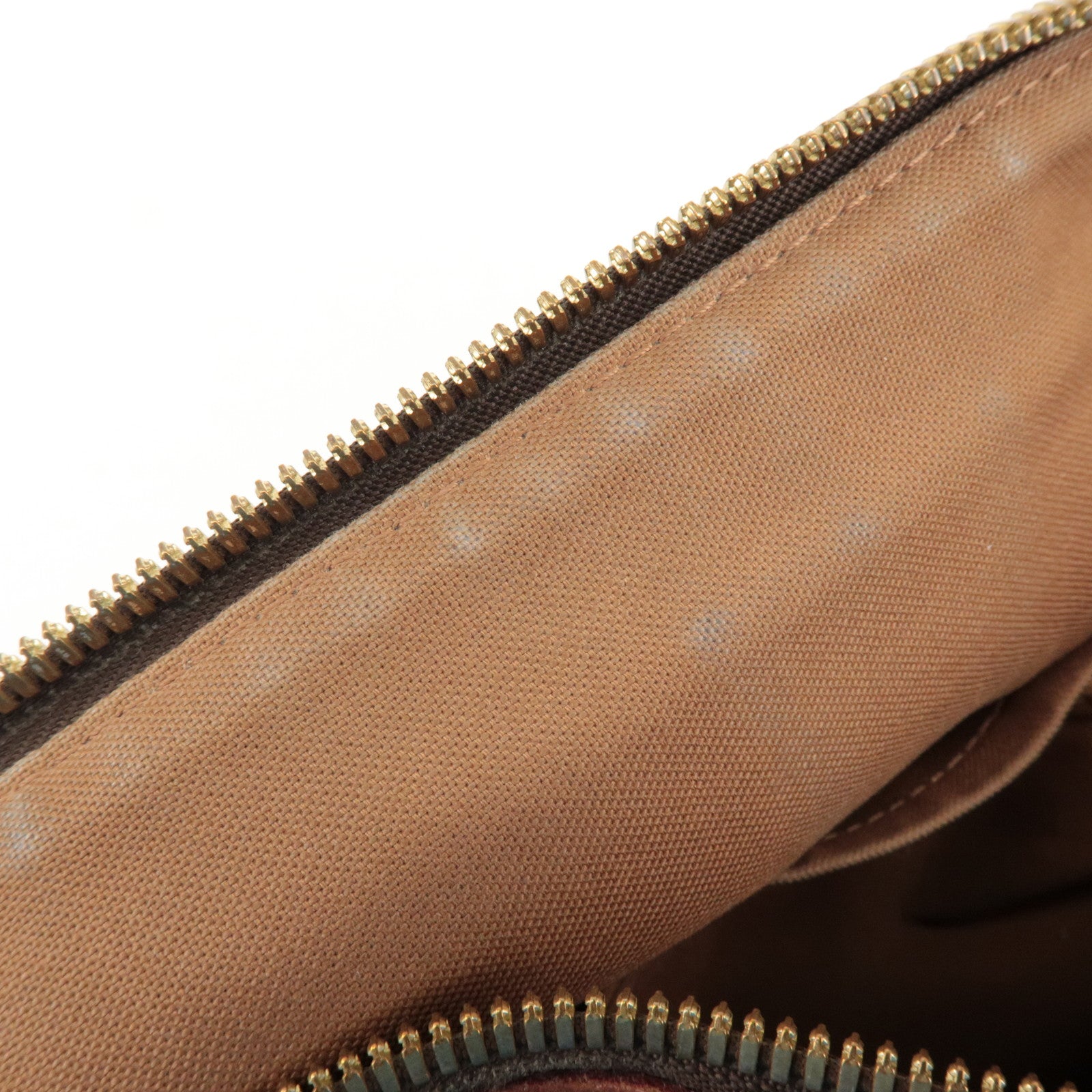 Louis Vuitton Monogram Palermo GM 2Way Hand Bag Brown M40146 Used