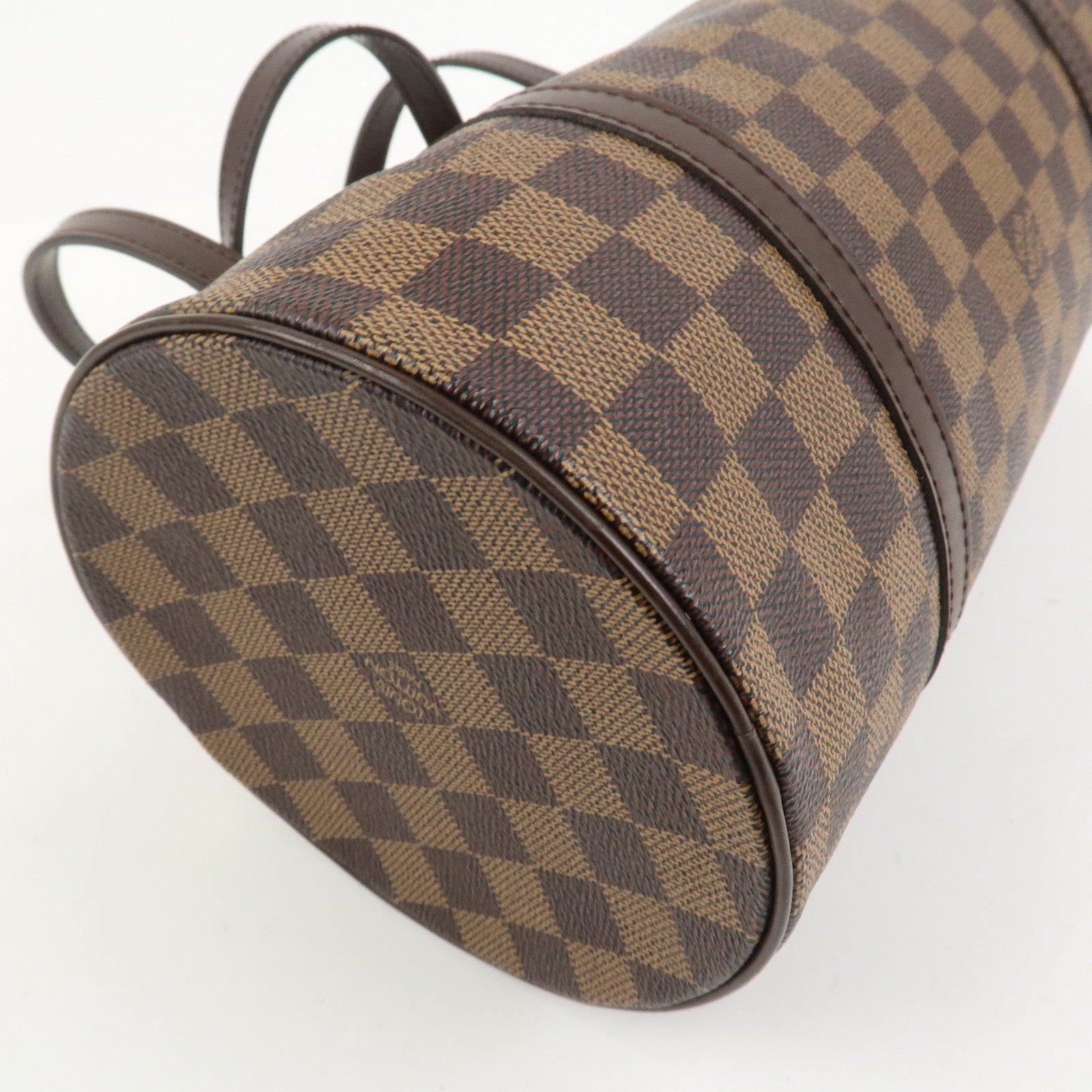 Louis Vuitton Damier Ebene Papillon 30 Hand Bag Brown N51303
