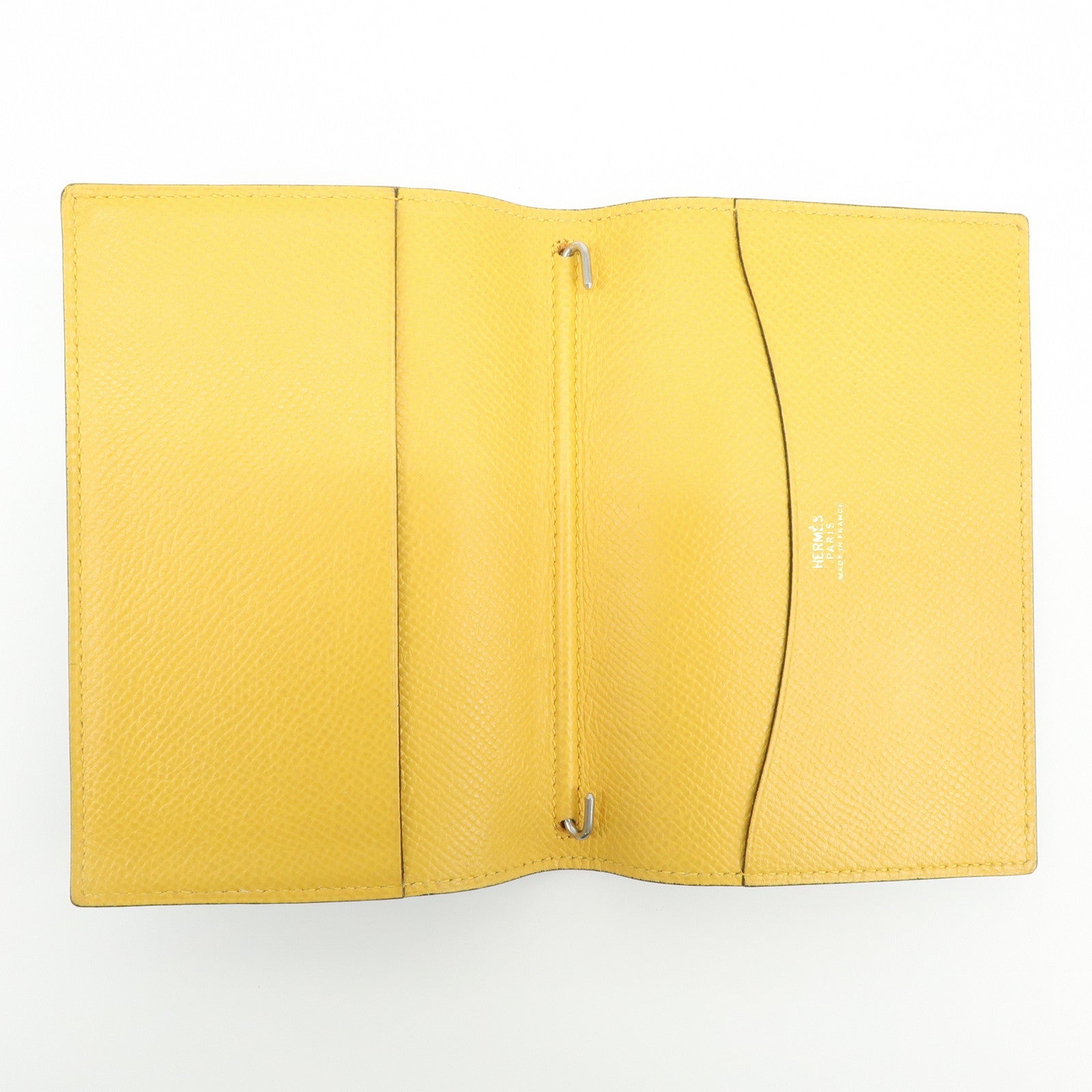 HERMES Veau Epsom Agenda GM Planner Cover □A Stamped Green