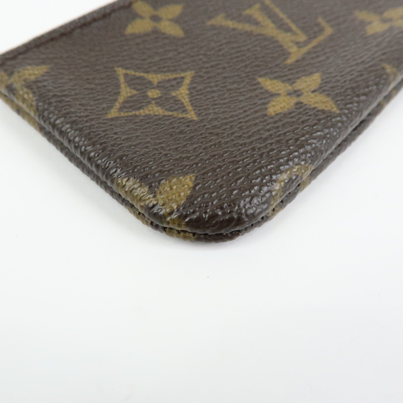 Louis Vuitton Monogram Pochette Cles Coin Case Key Case M62650