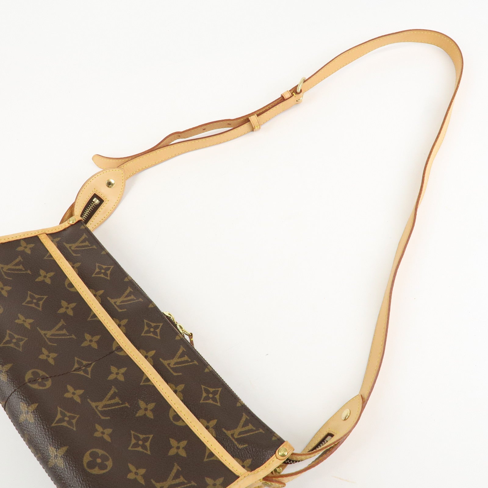 Louis Vuitton Monogram Popincourt Long Shoulder Bag Brown M40008 Used