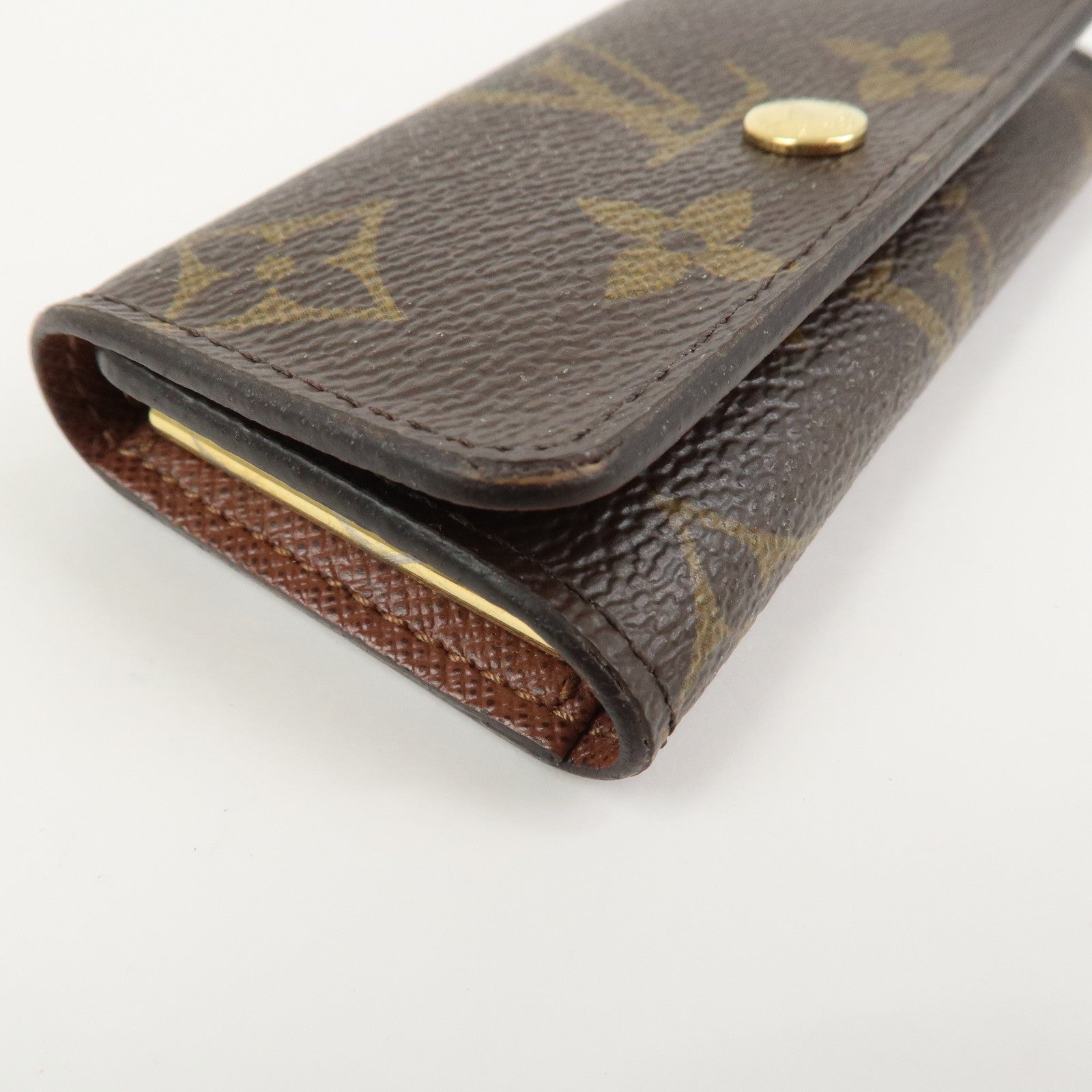 Louis Vuitton Monogram Multicles 4 Key Case Key Holder Brown M69517