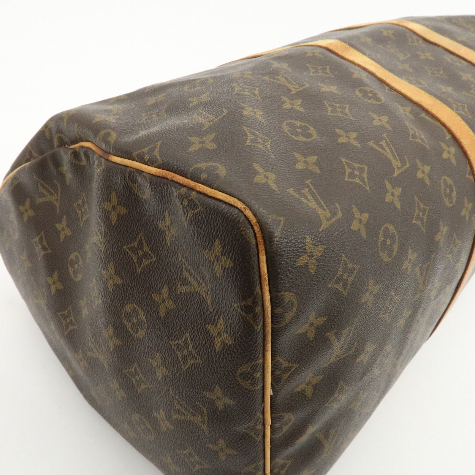 Louis Vuitton Monogram Keep All 55 Boston Bag Travel Bag M41424