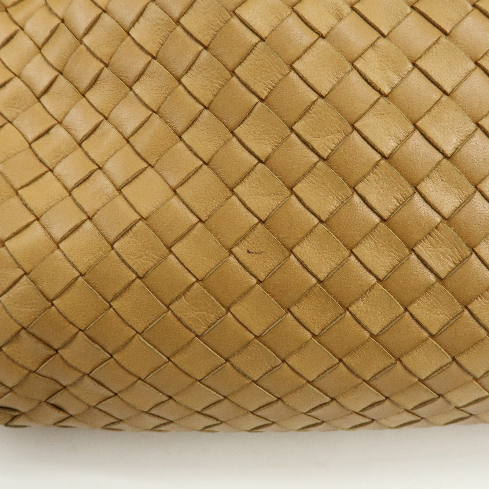 BOTTEGA VENETA Intrecciato Nappa Leather Hand Shoulder Bag Brown