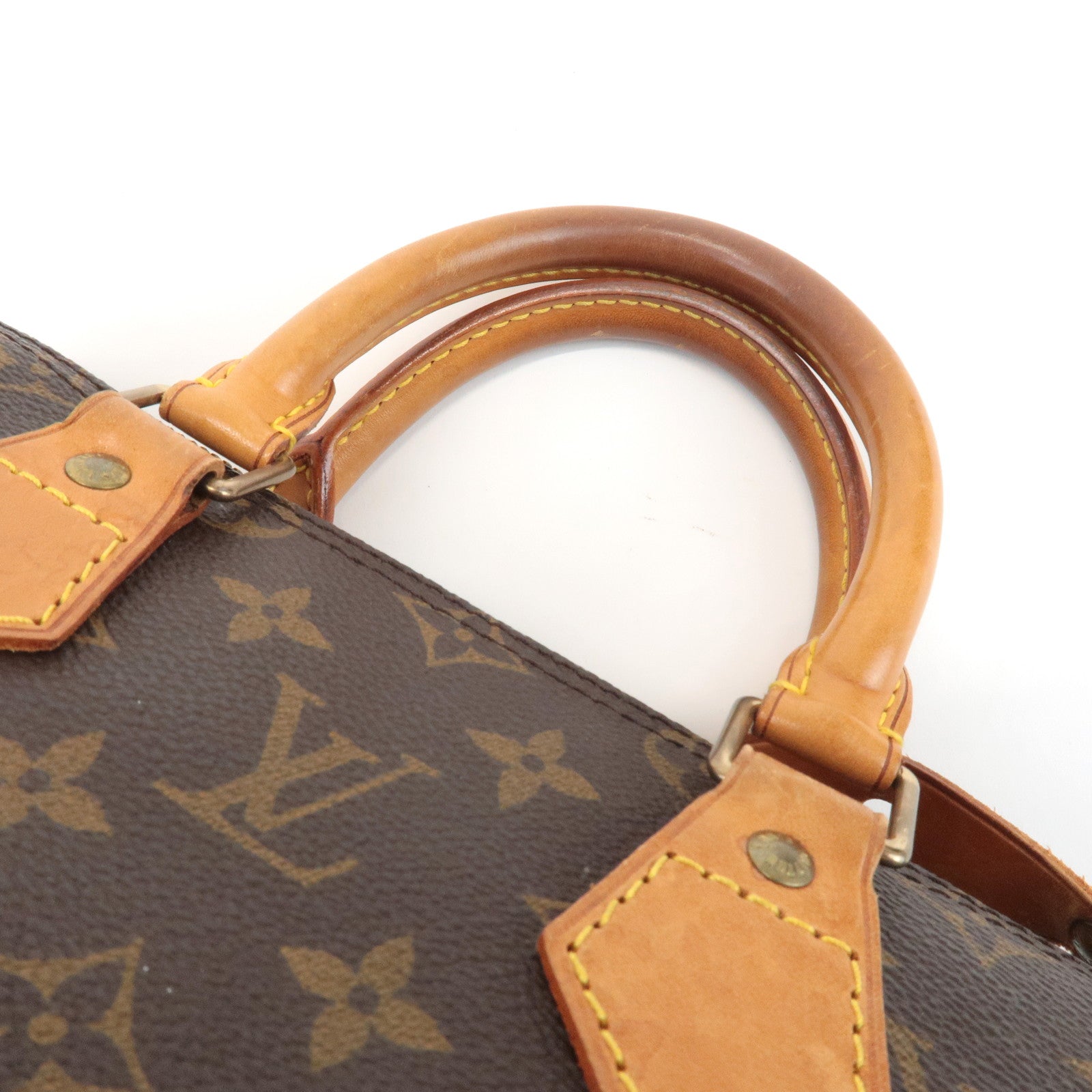 Louis Vuitton Monogram Speedy 25 Hand Bag Boston Bag M41528