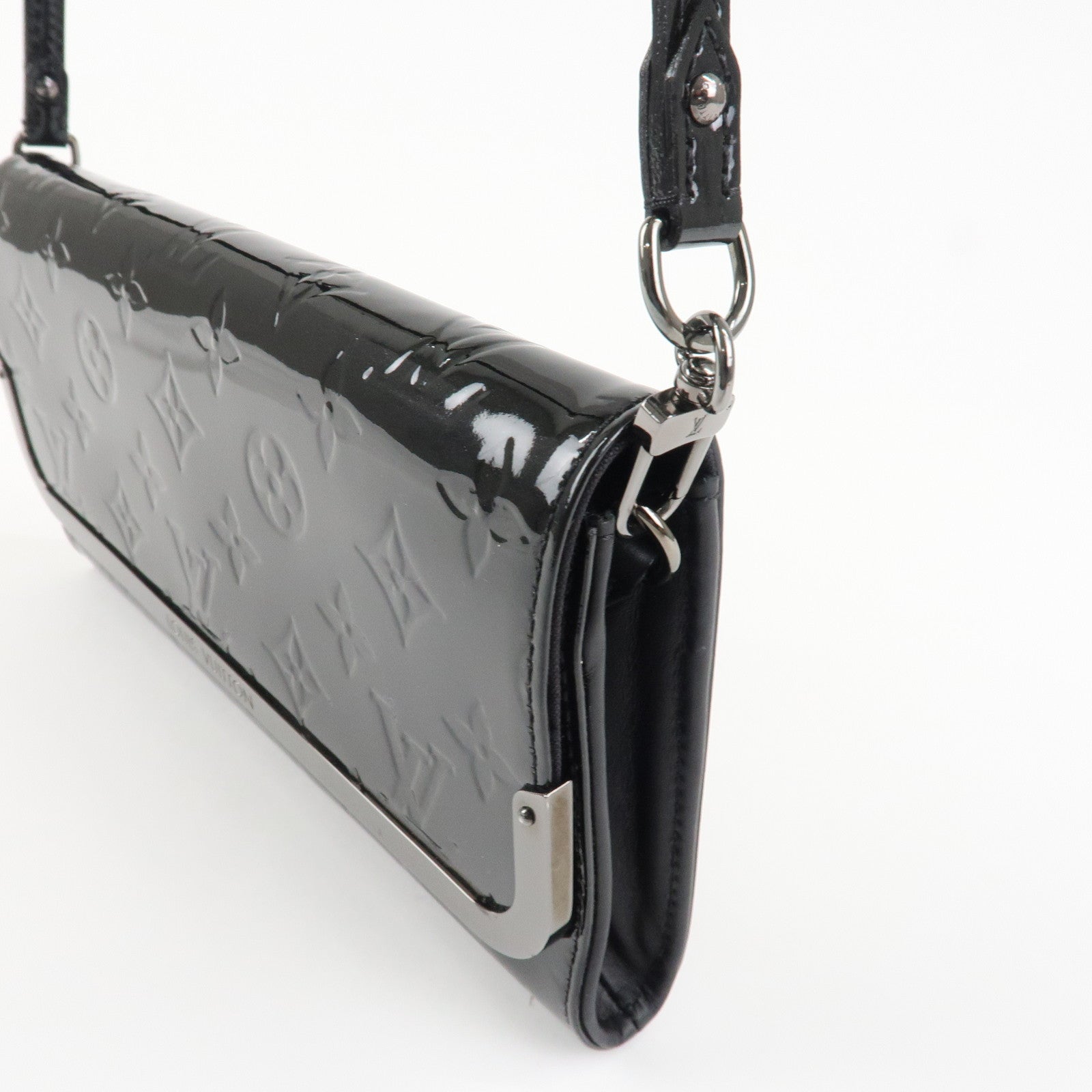Louis Vuitton Monogram Vernis Rossmore MM Shoulder Bag Noir M90069 Used
