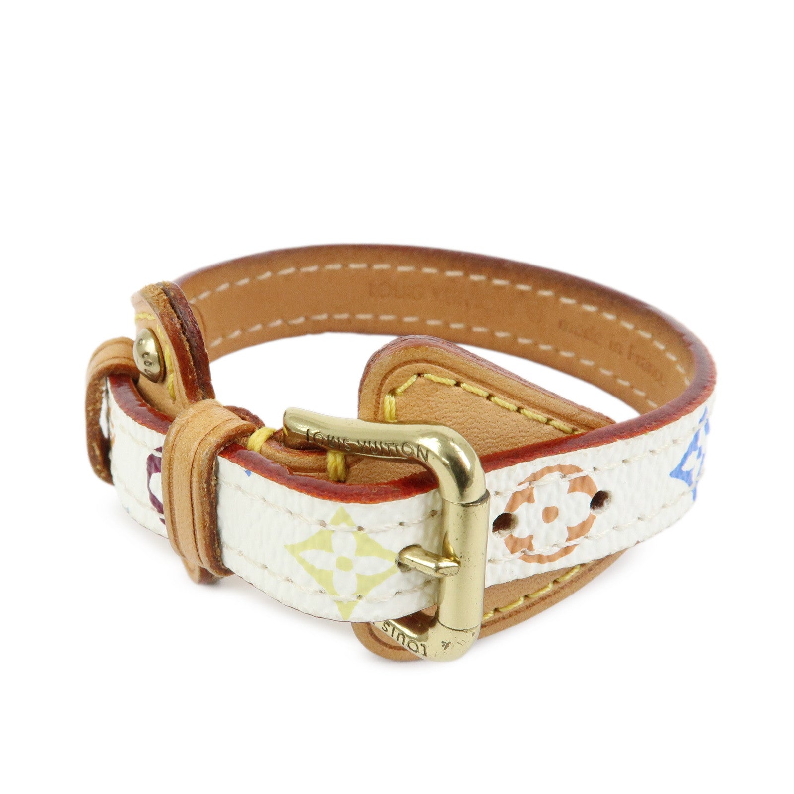 Louis Vuitton Monogram Multicolor Teda PM Canvas Bracelet M92485