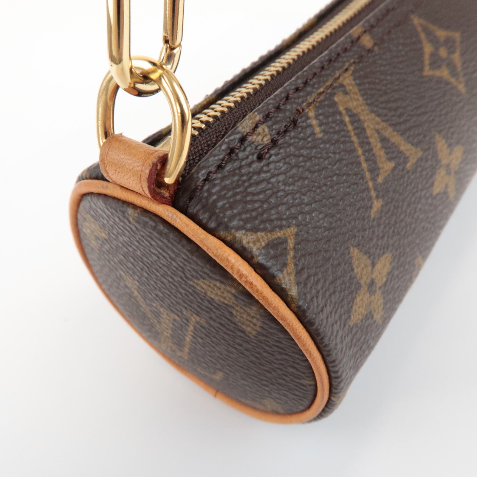 Louis Vuitton Monogram Mini Pouch for Papillon Bag Brown