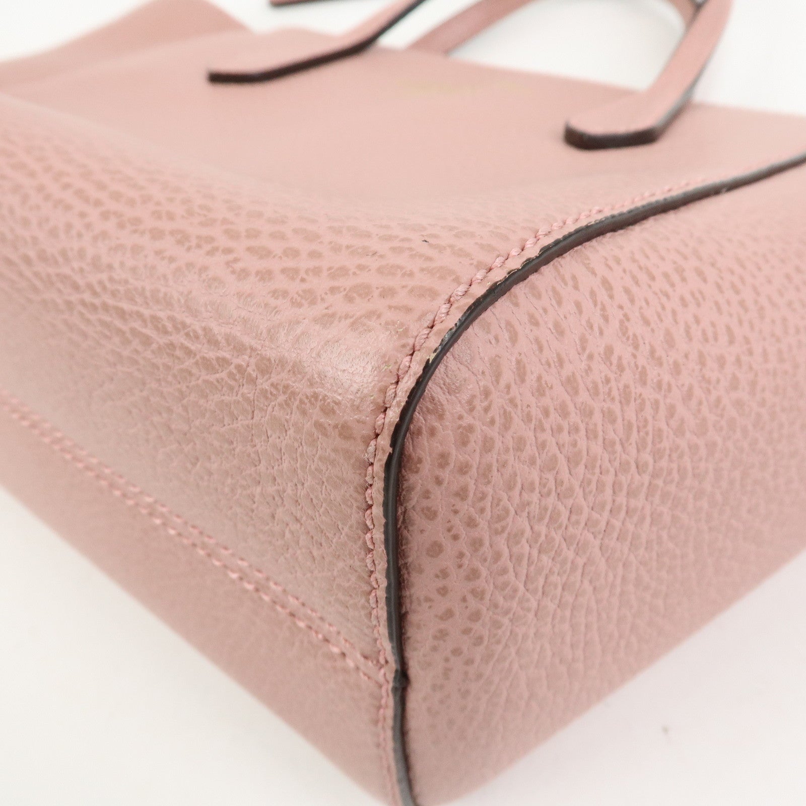 GUCCI Swing Mini 2Way Bag Hand Bag Shoulder Bag Pink 368827